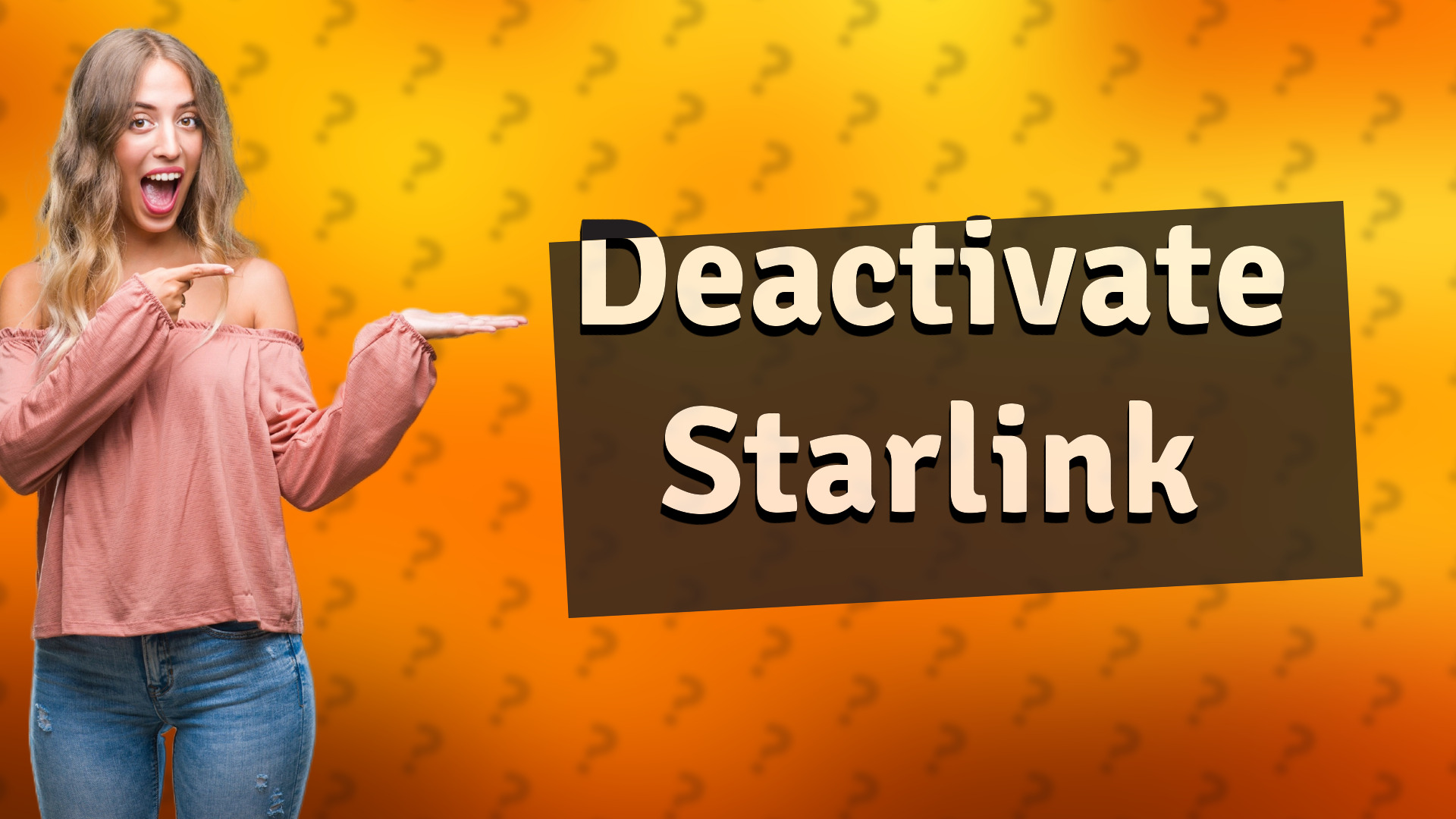 Deactivate Starlink
