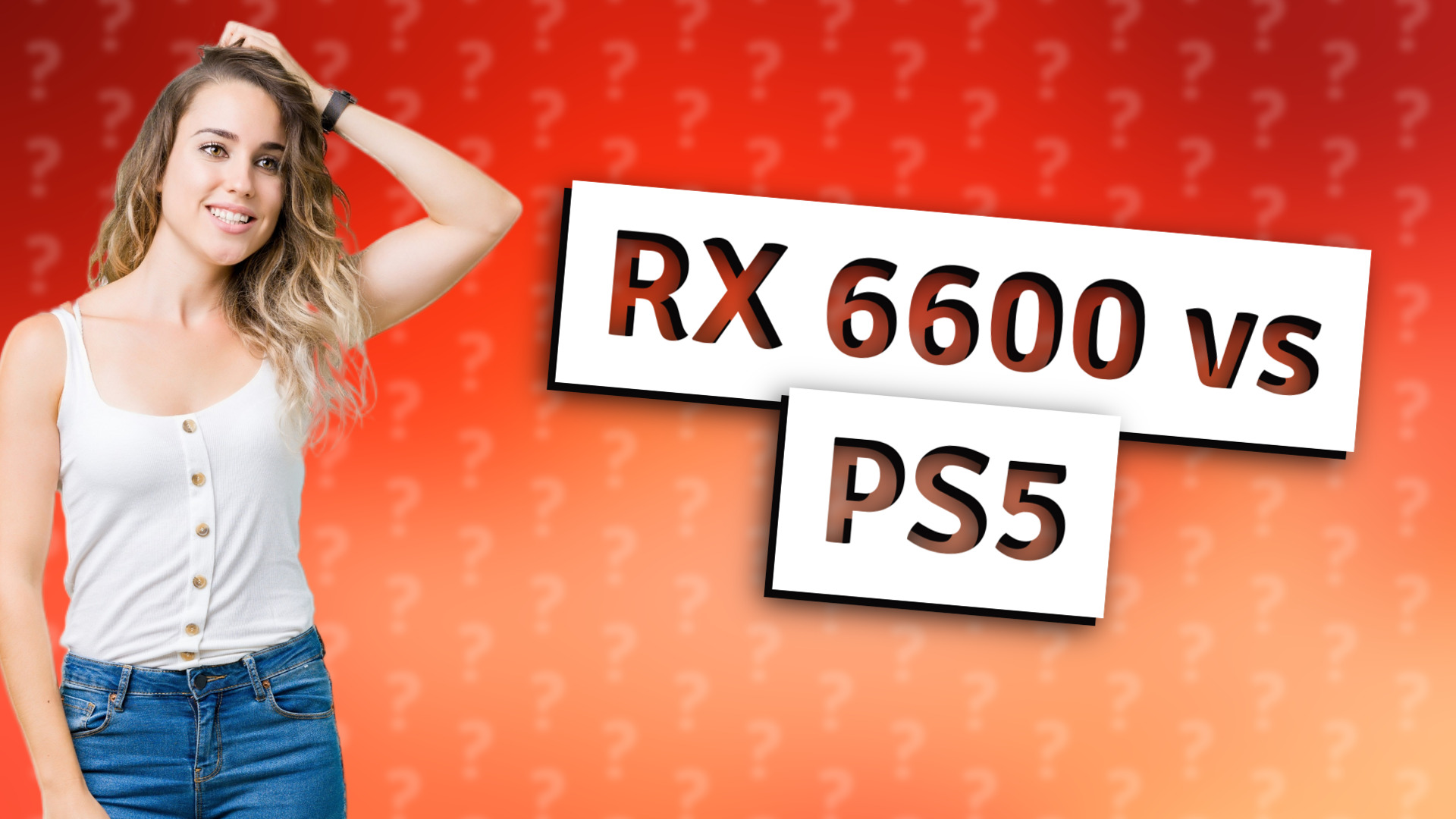 RX 6600 vs PS5
