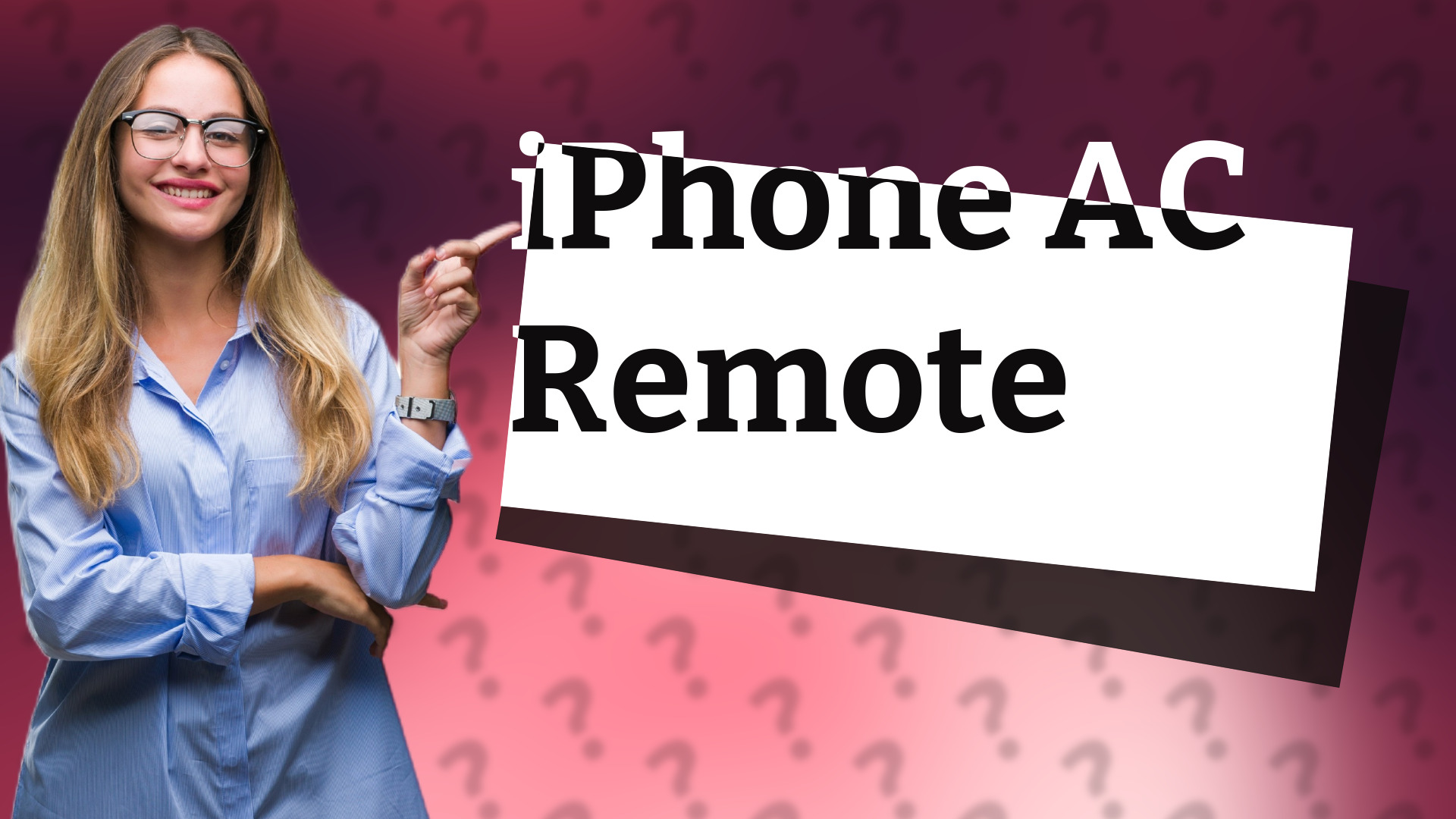 iPhone AC Remote