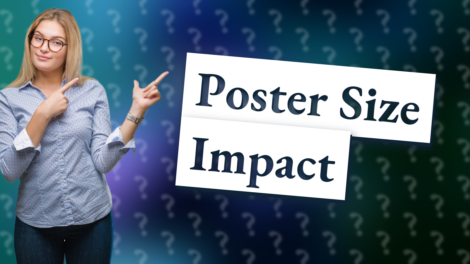 Poster Size Impact