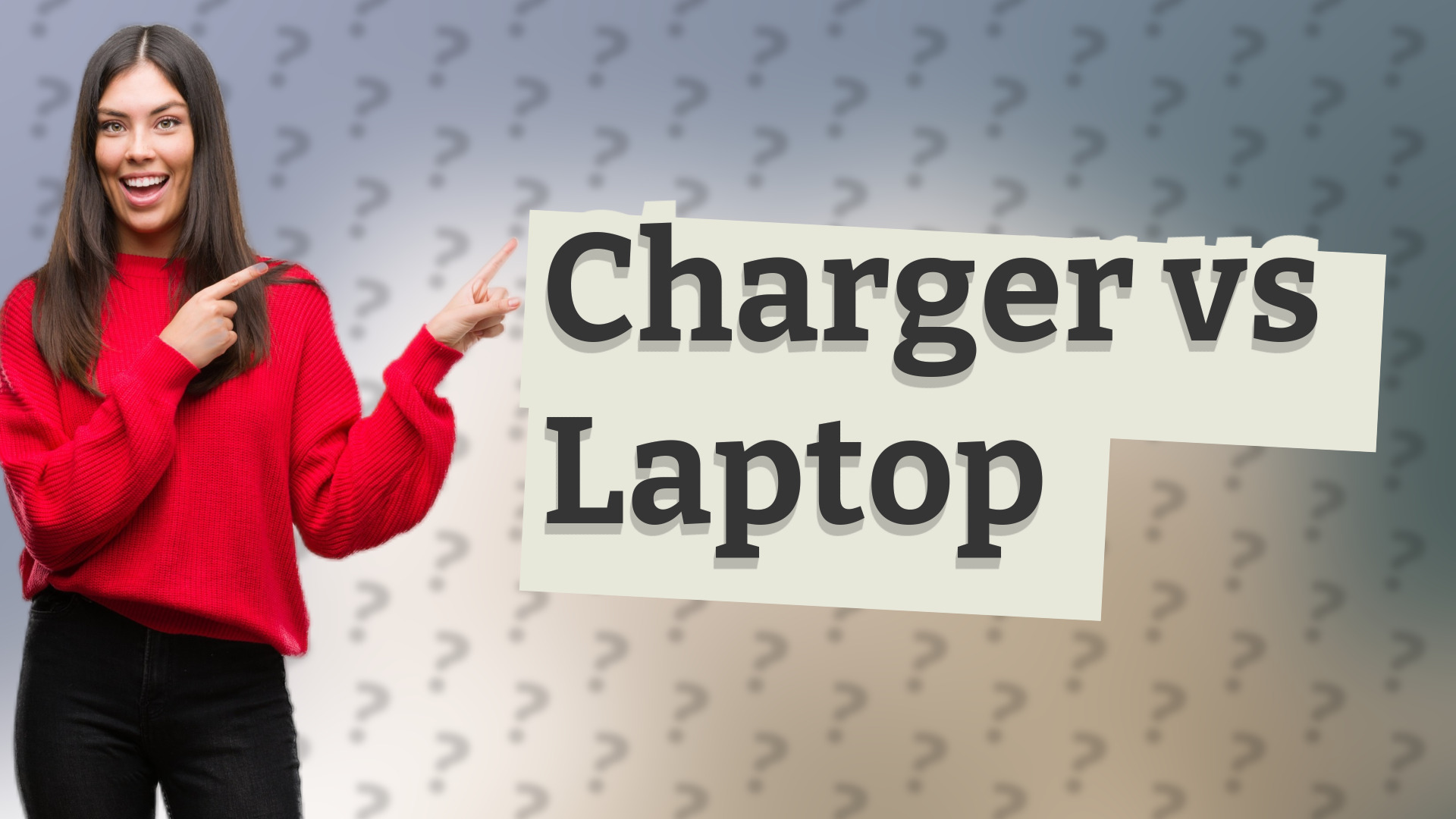 Charger vs Laptop