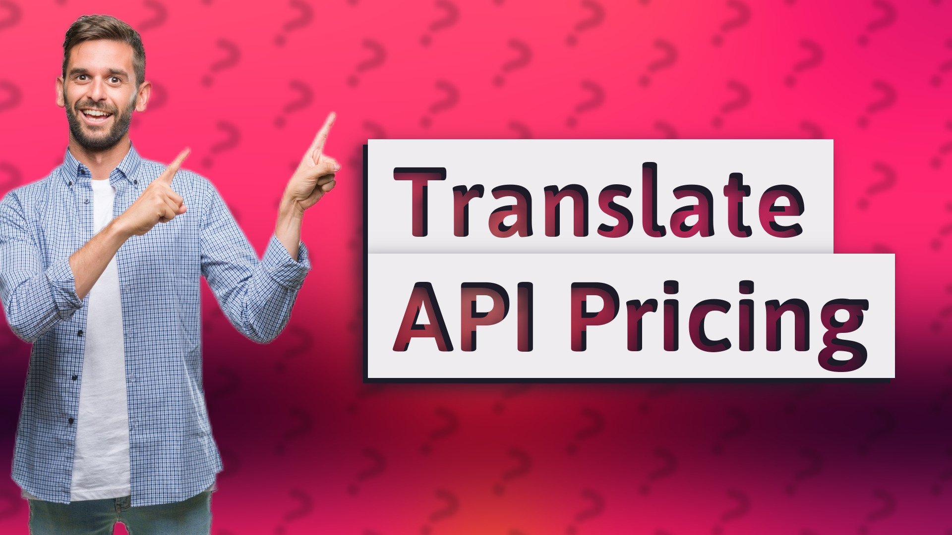 Translate API Pricing