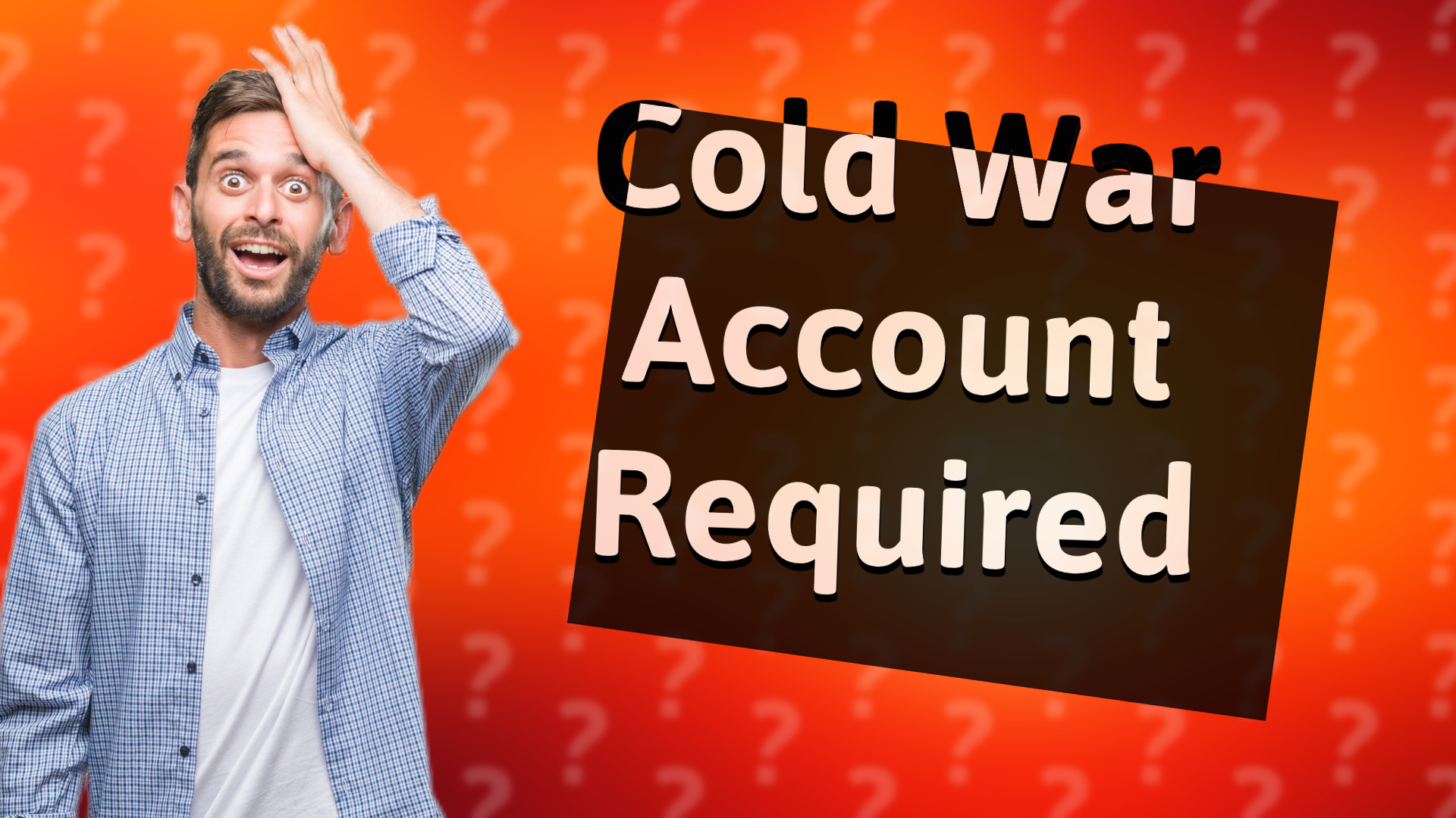 Cold War Account Required