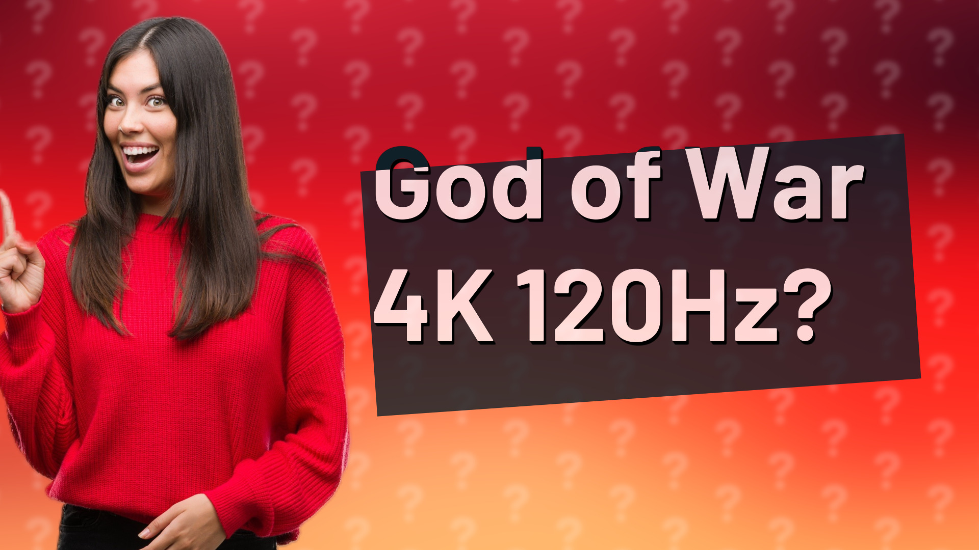 God of War 4K 120Hz?