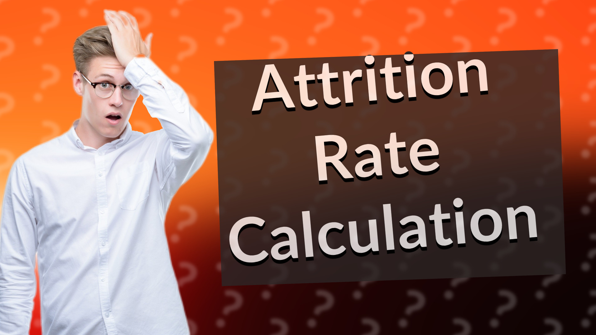 Attrition Rate Calculation