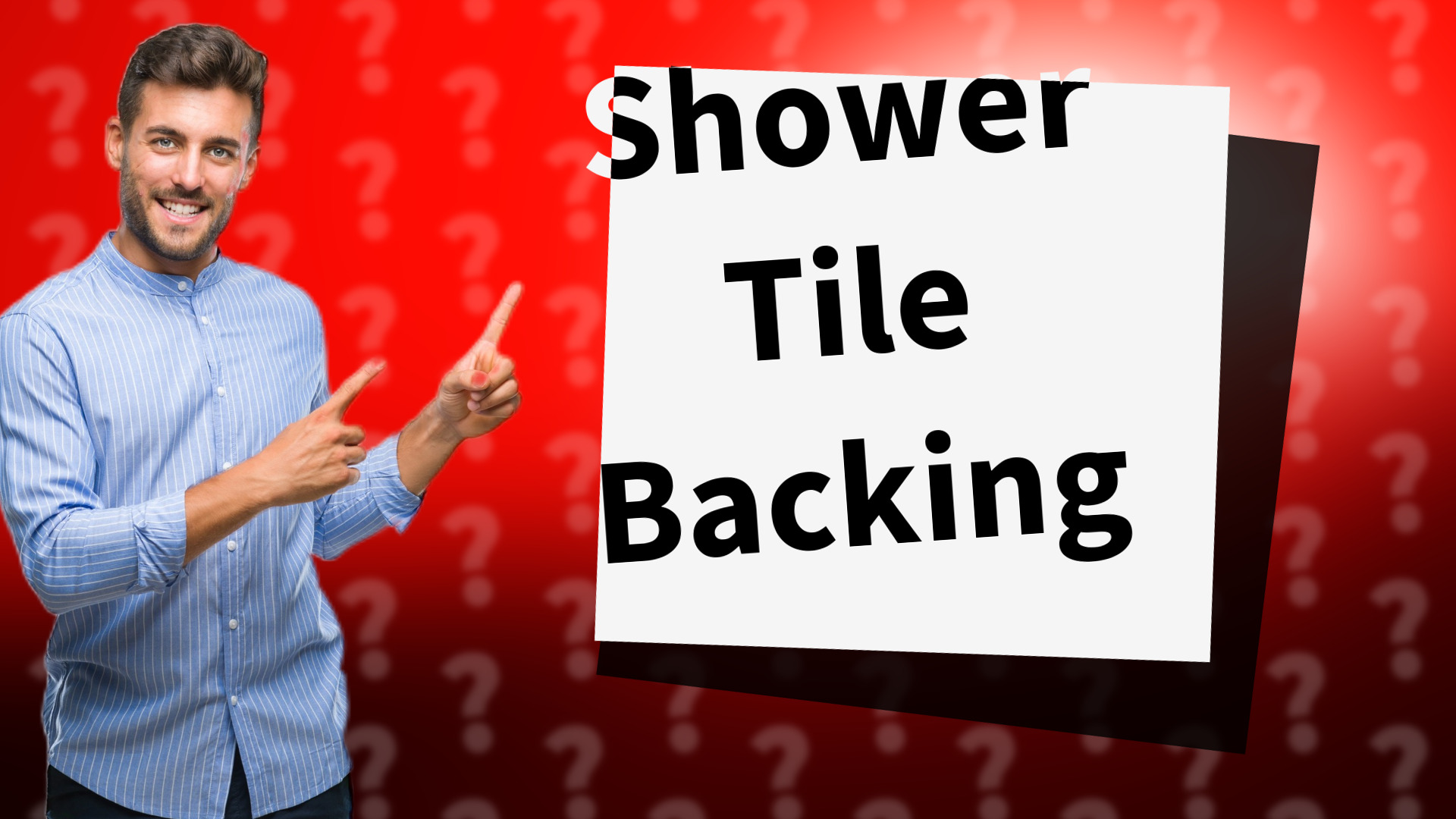 Shower Tile Backing