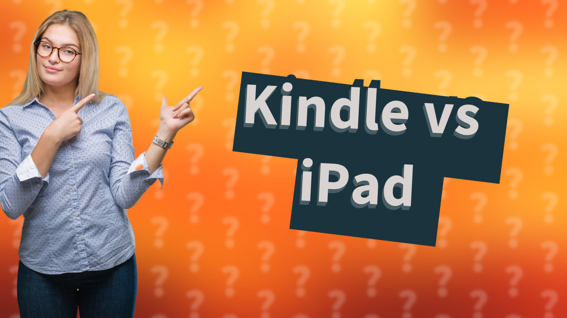 Kindle vs iPad