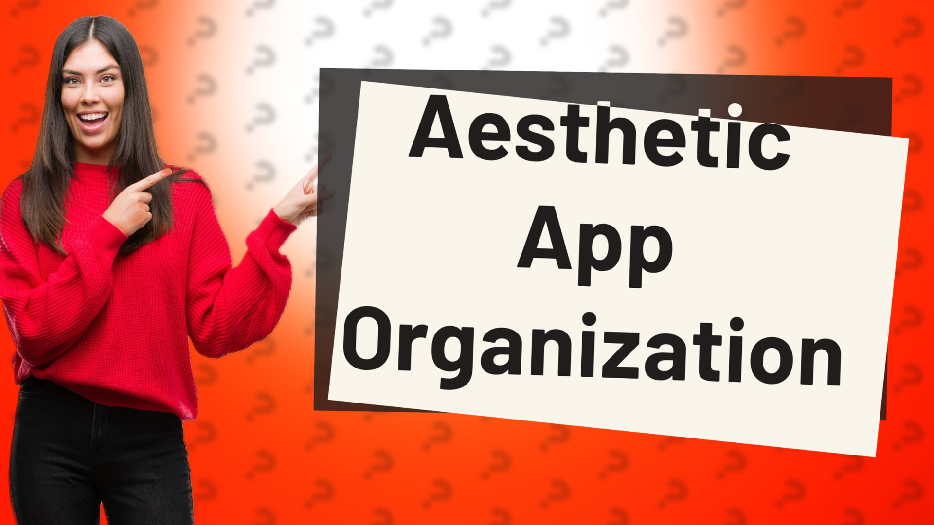Aesthetic App Organization