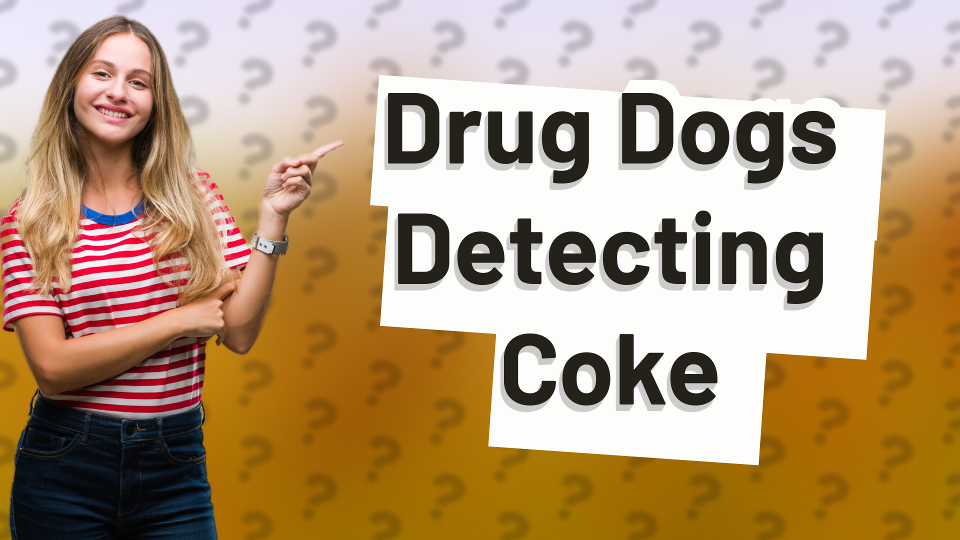 Drug Dogs Detecting Coke