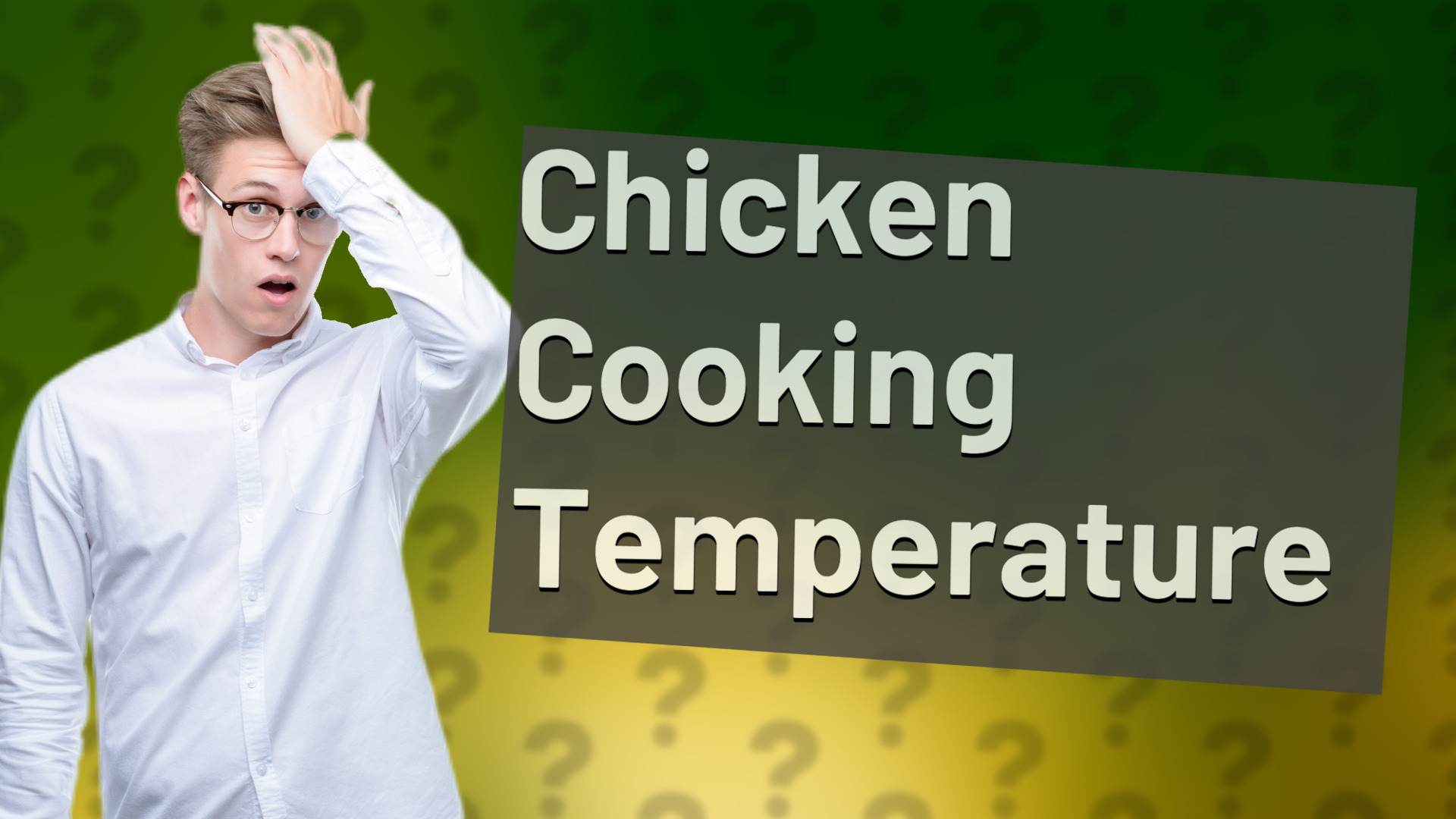 Chicken Cooking Temperature