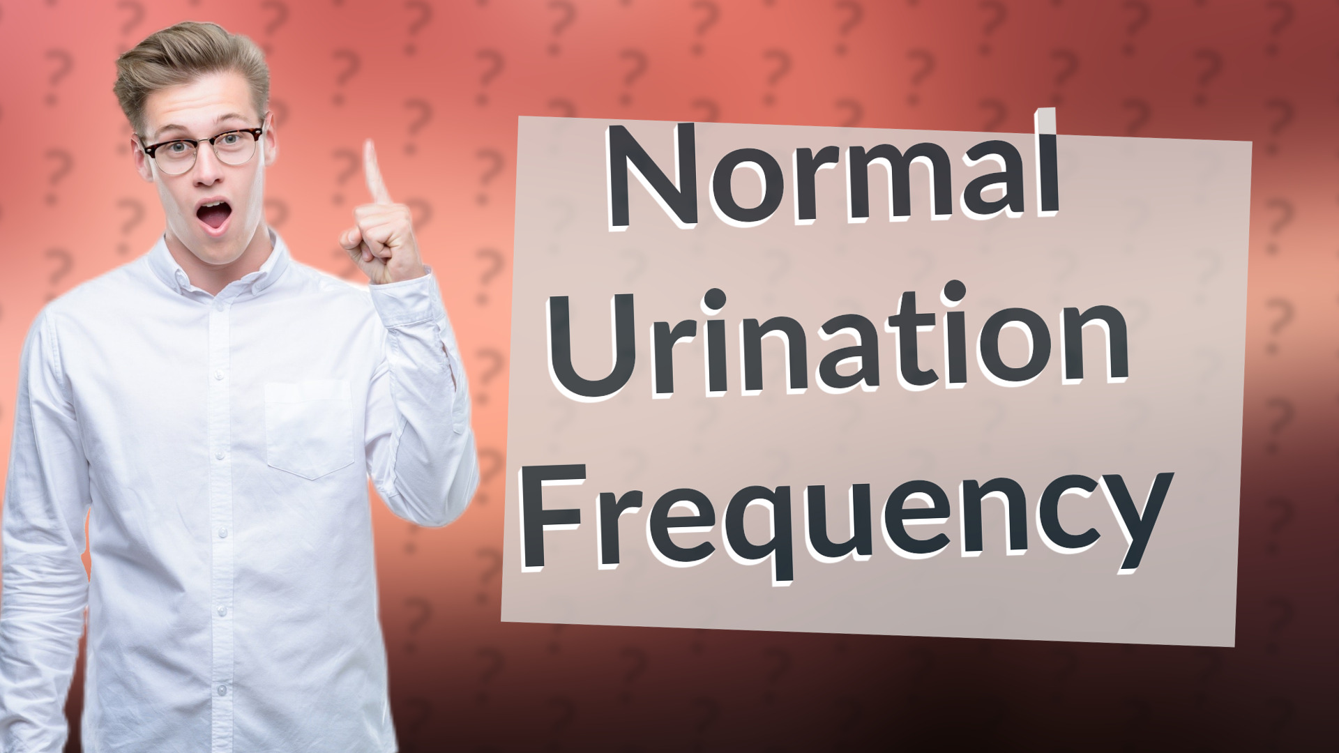 Normal Urination Frequency