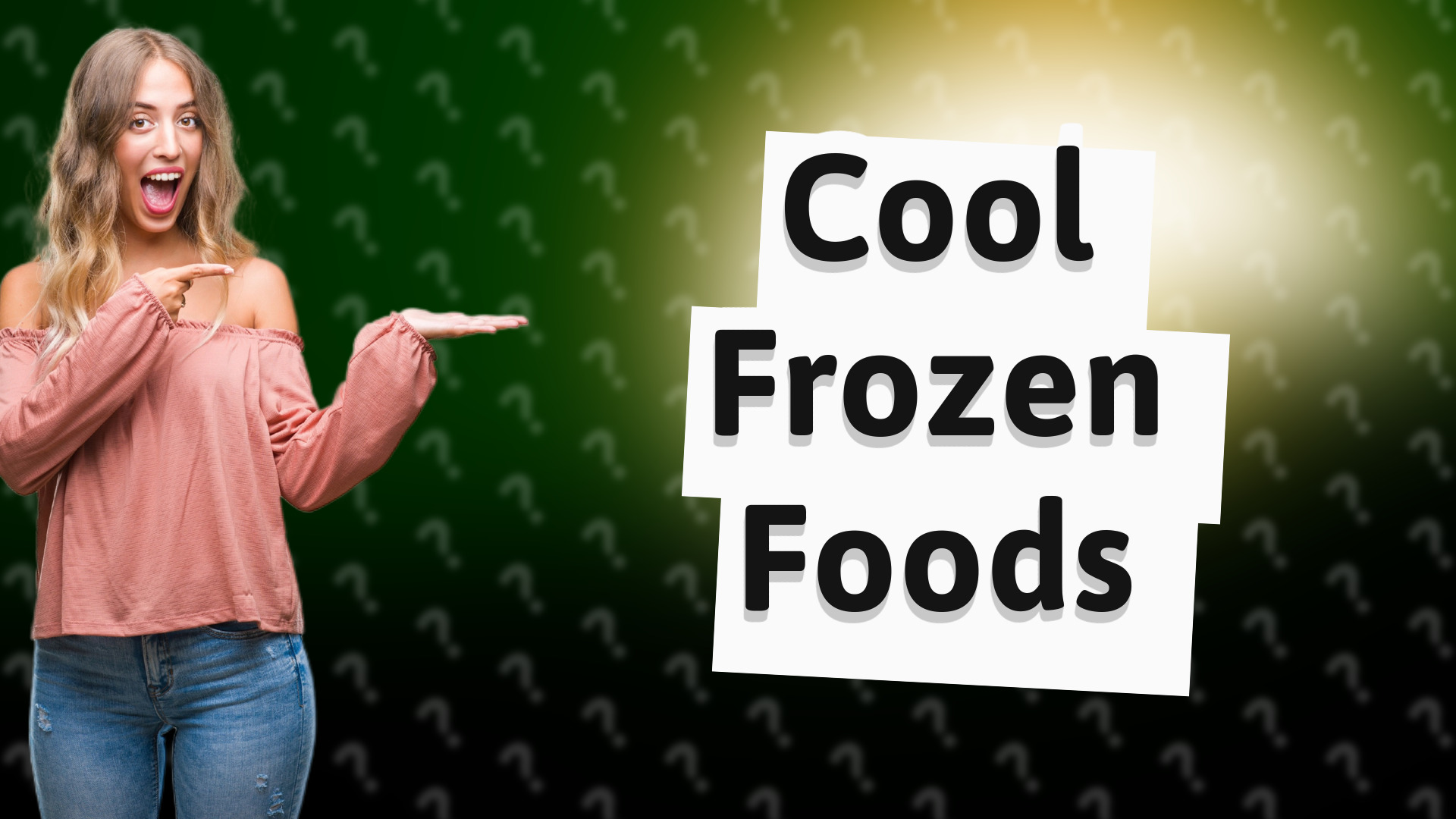 Cool Frozen Foods