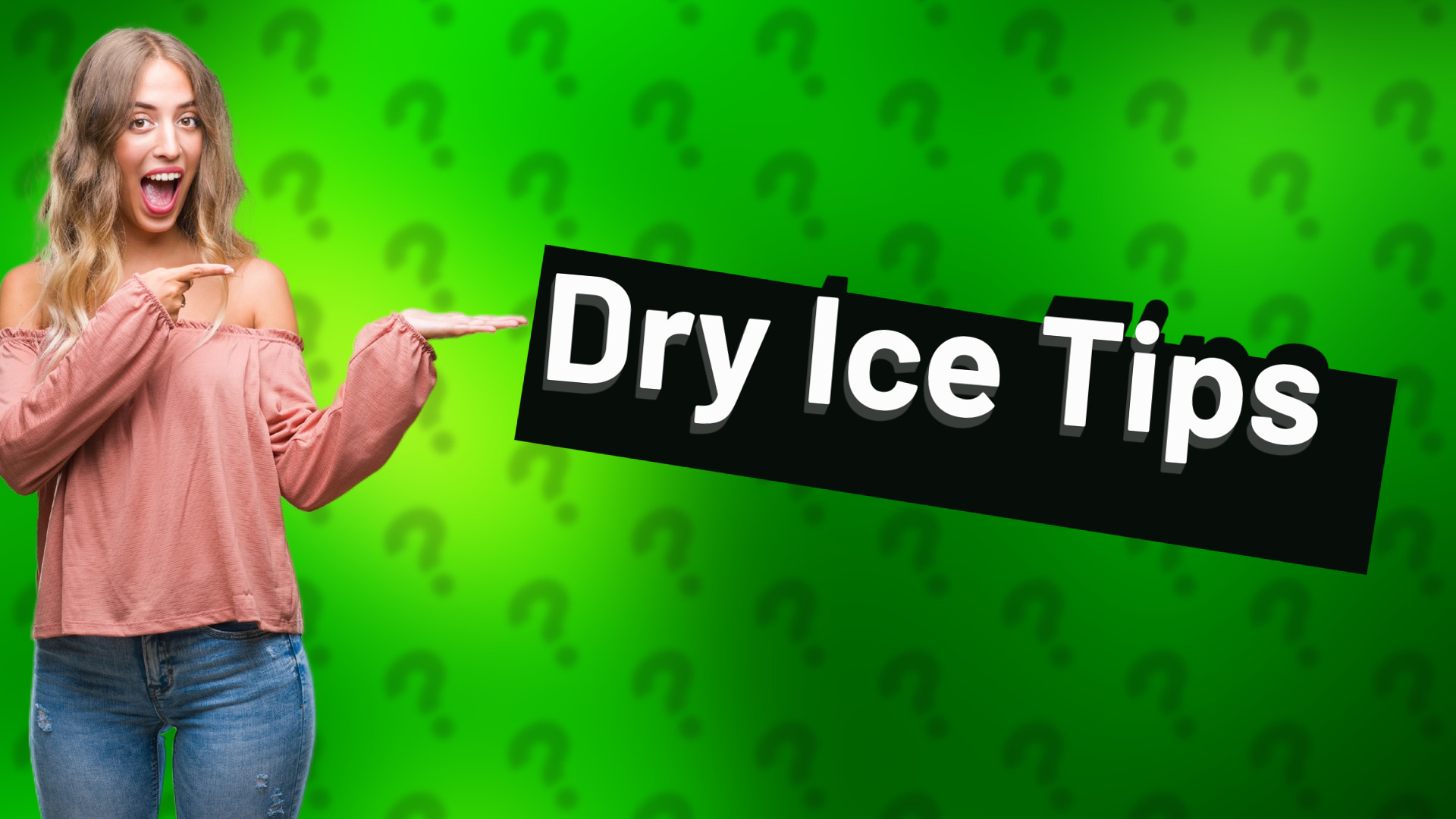 Dry Ice Tips