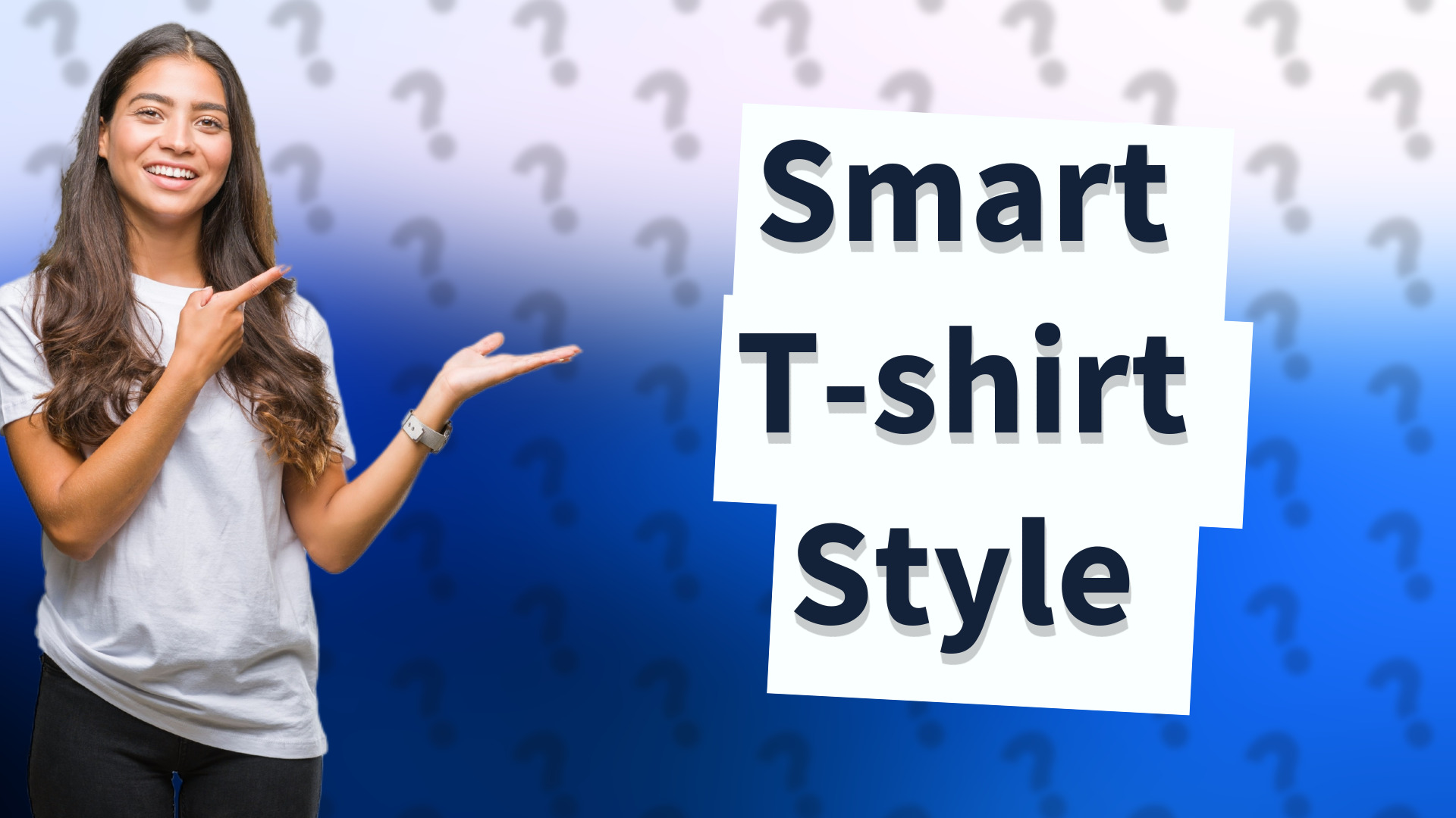 Smart T-shirt Style