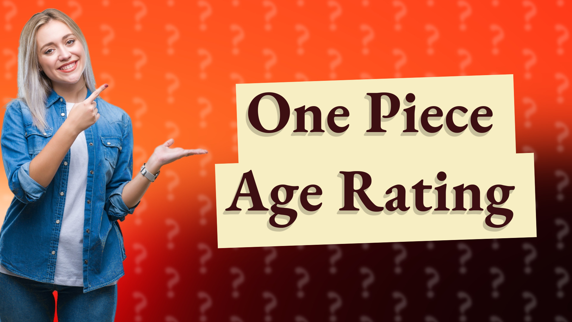 One Piece Age Rating