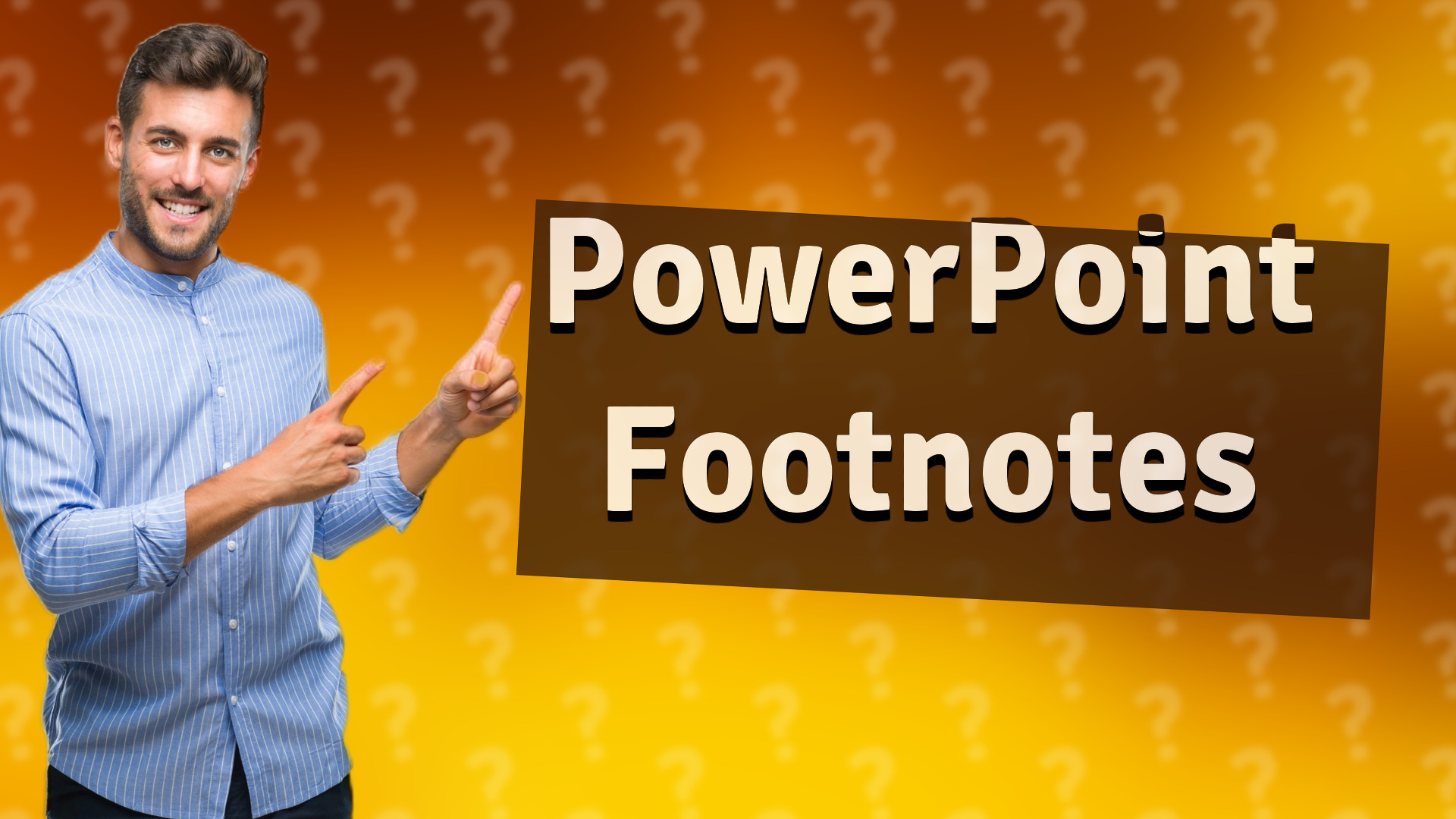 PowerPoint Footnotes