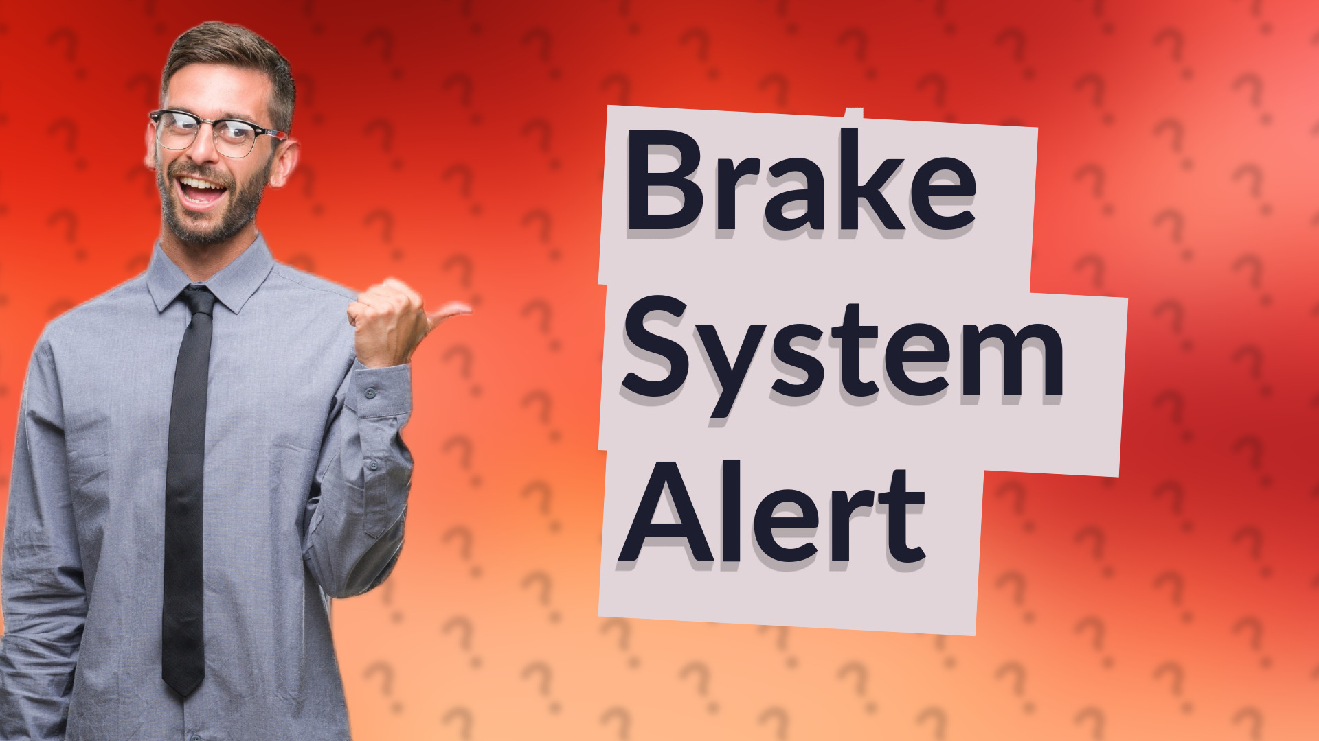 Brake System Alert