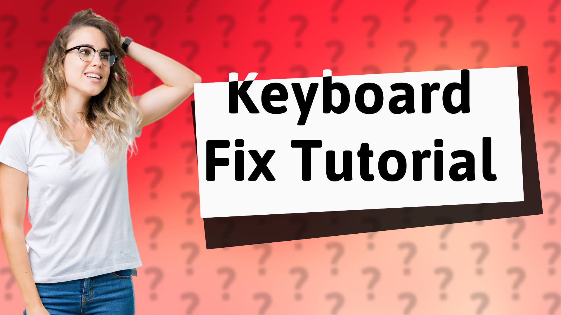 Keyboard Fix Tutorial