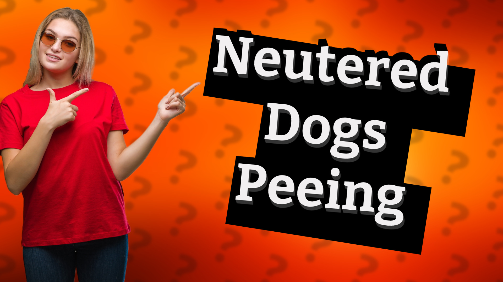 Neutered Dogs Peeing