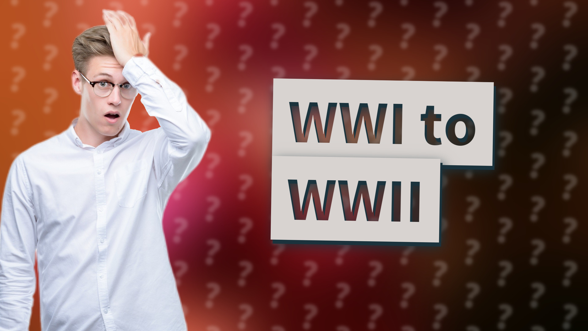 WWI to WWII