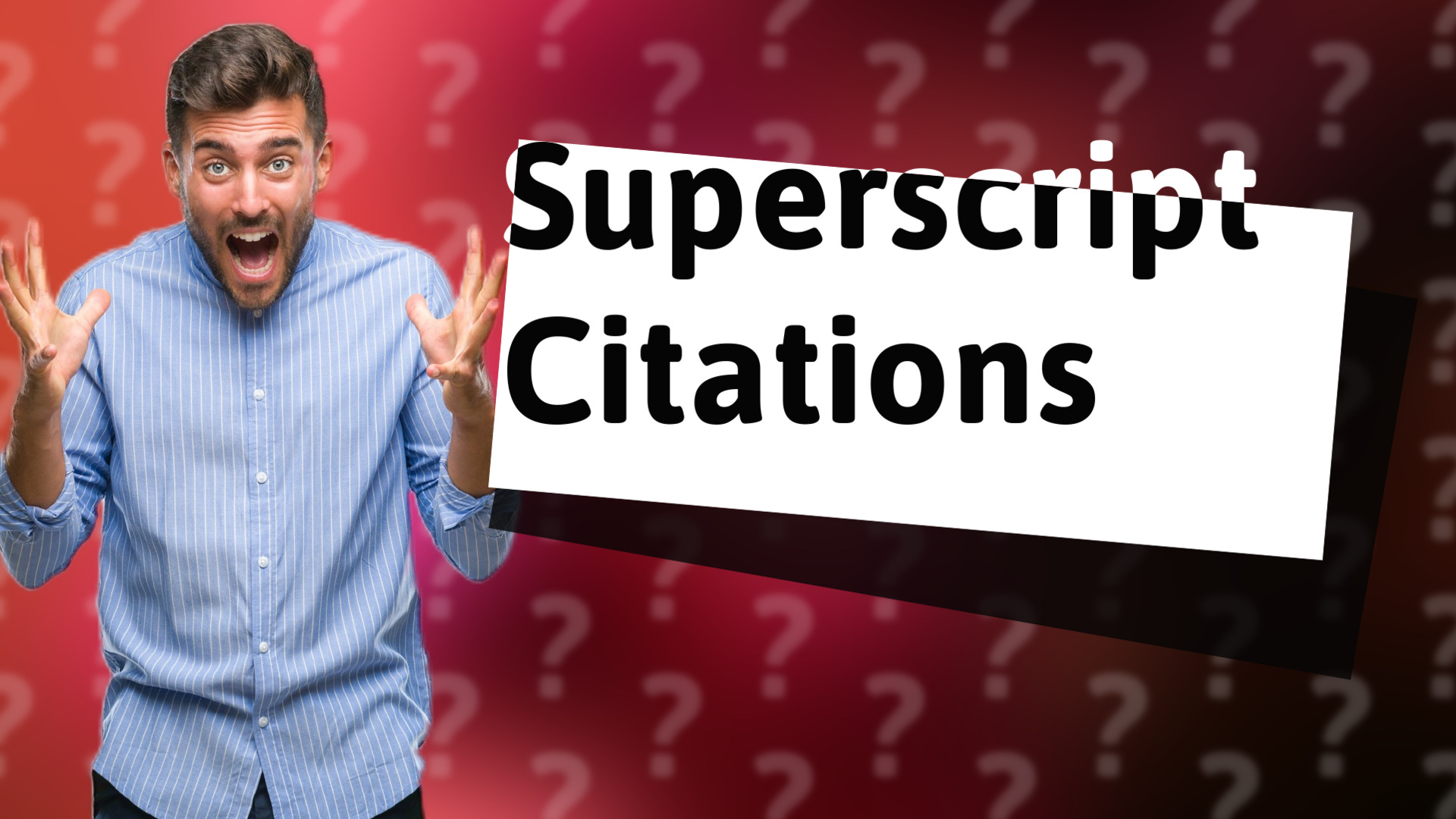 Superscript Citations