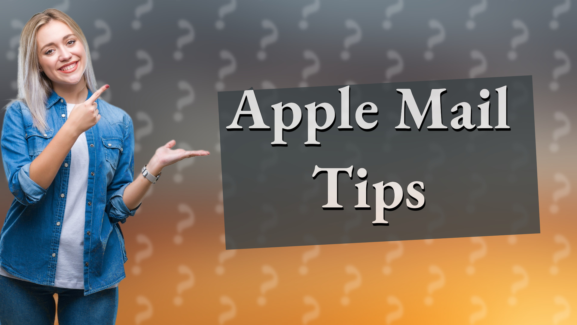 Apple Mail Tips