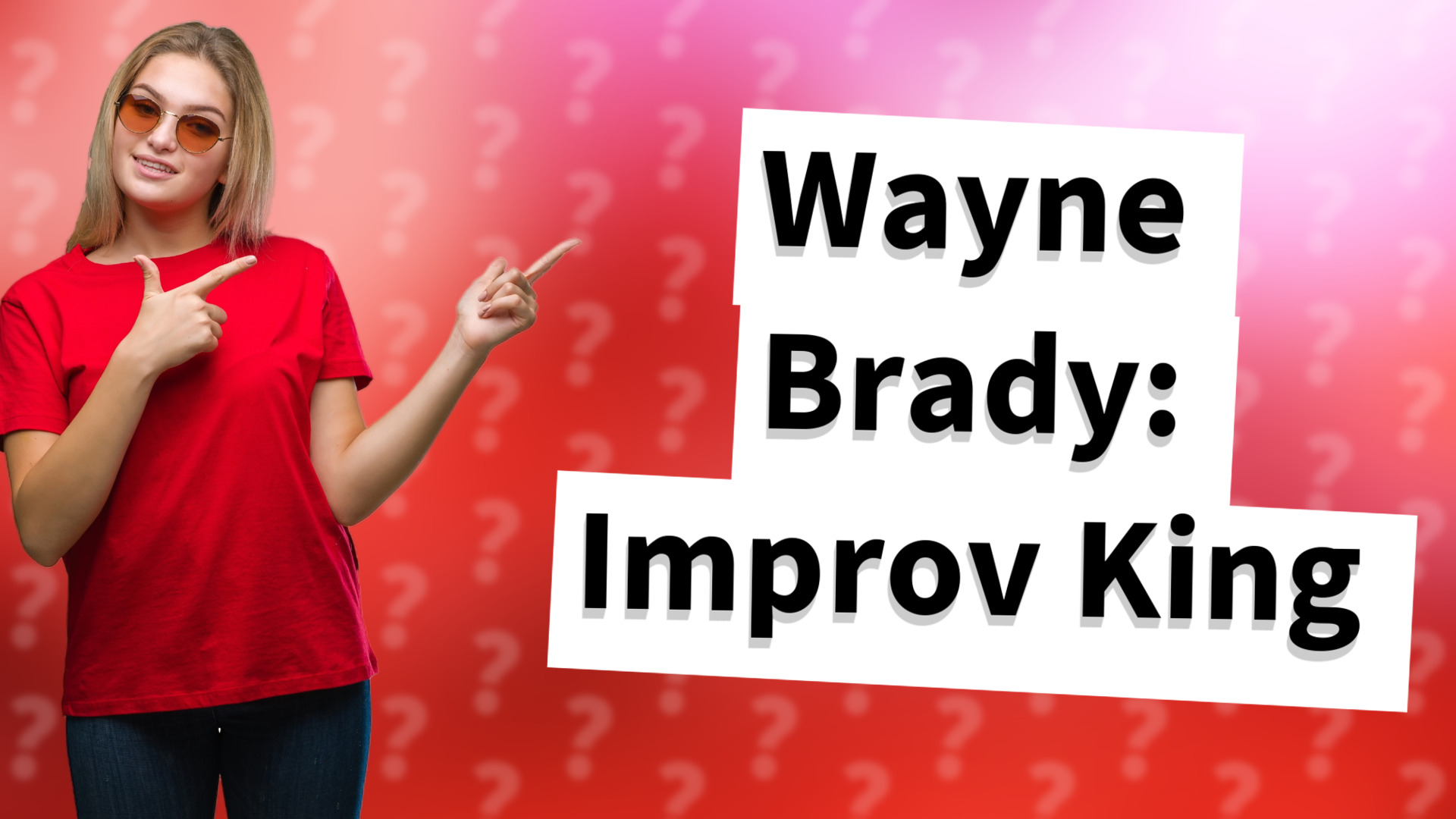 Wayne Brady: Improv King