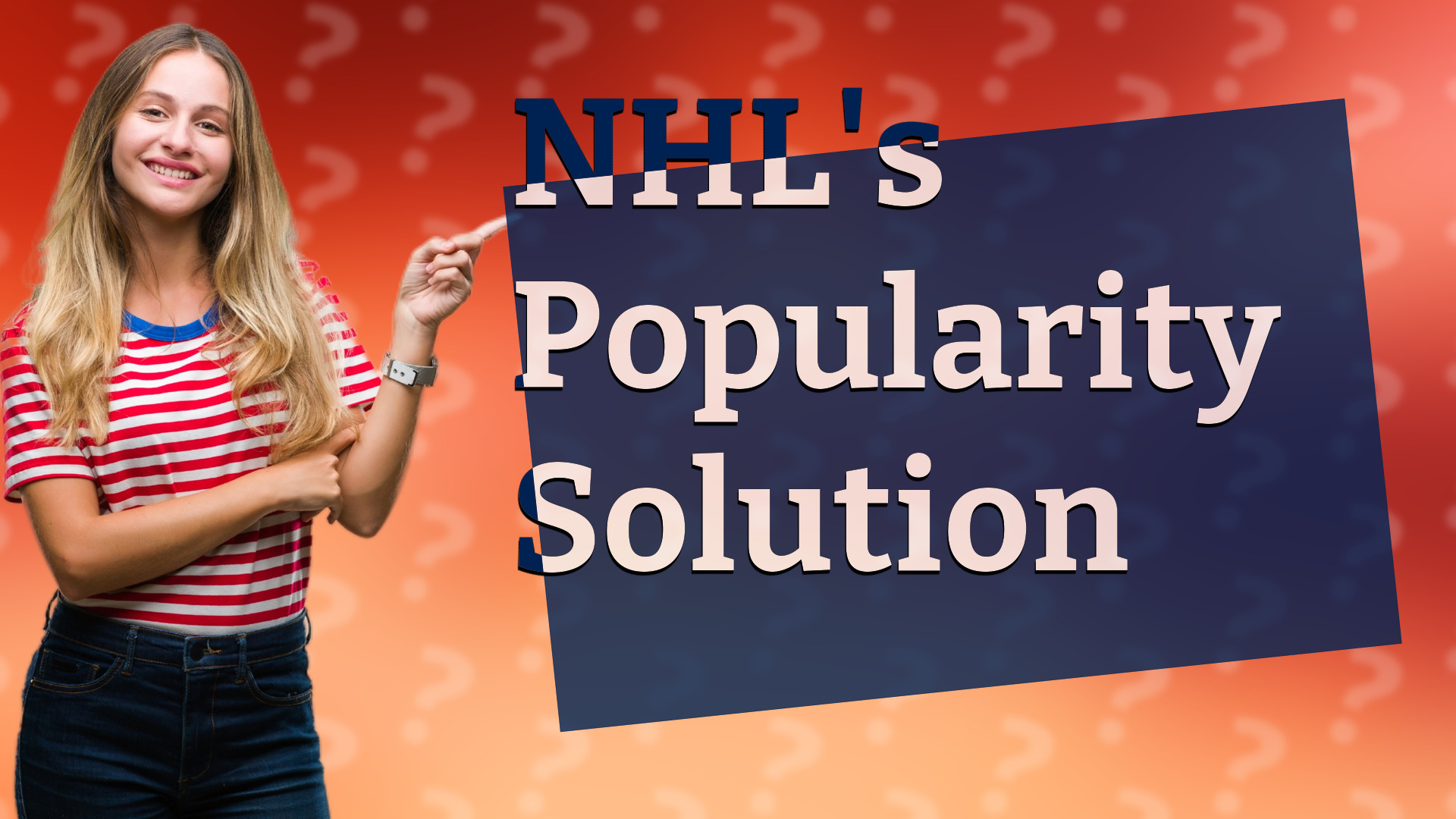 NHL's Popularity Solution