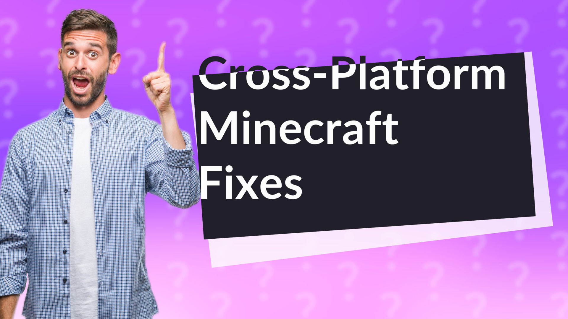 Cross-Platform Minecraft Fixes