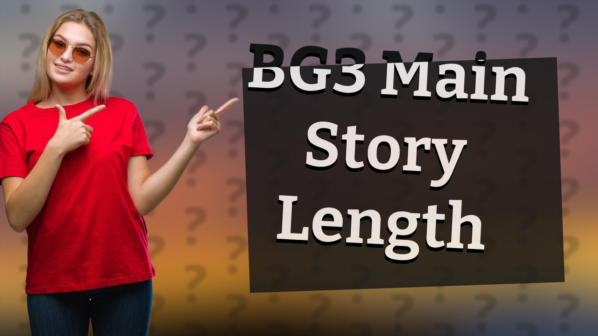 BG3 Main Story Length