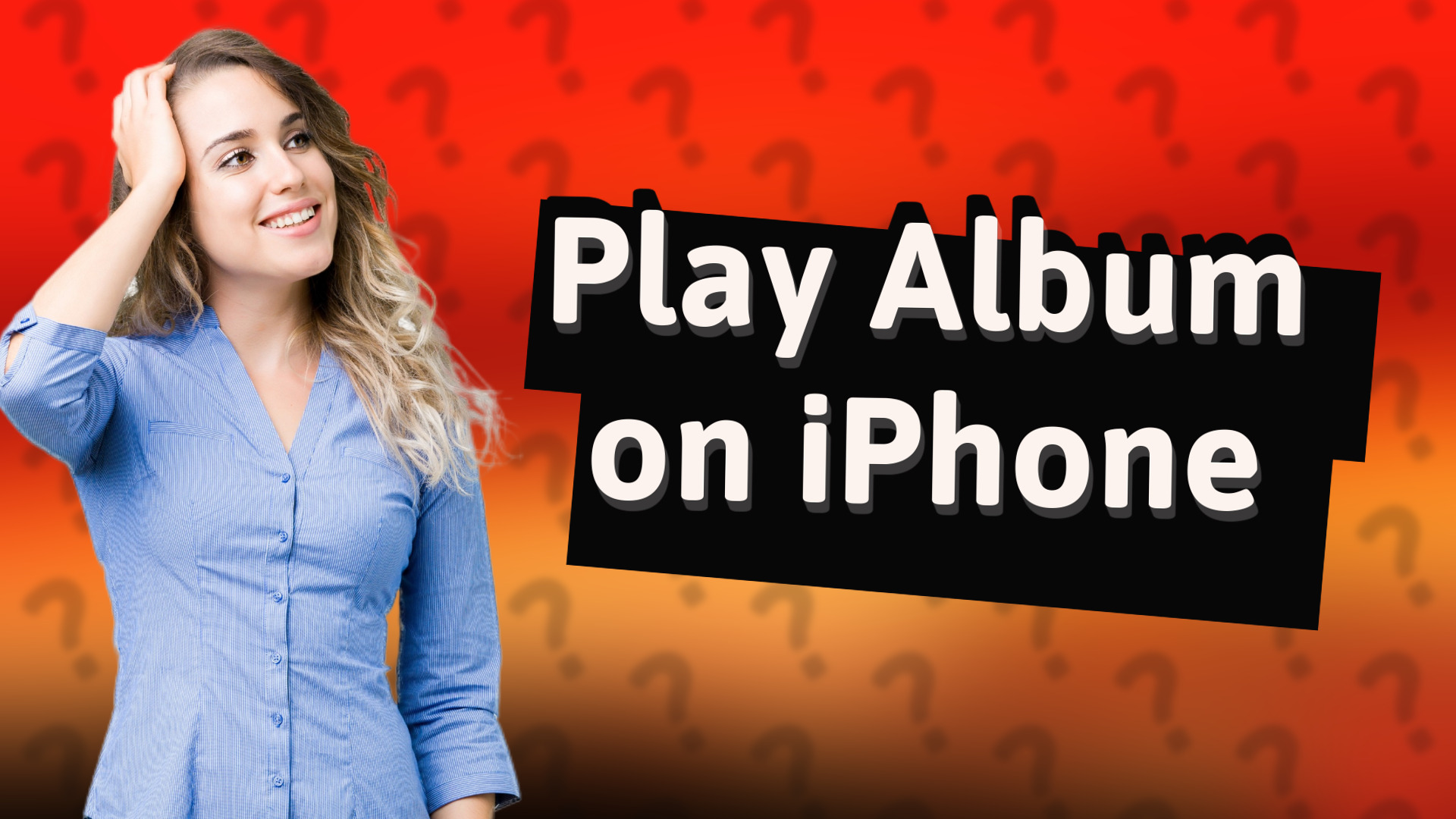 Play Album on iPhone