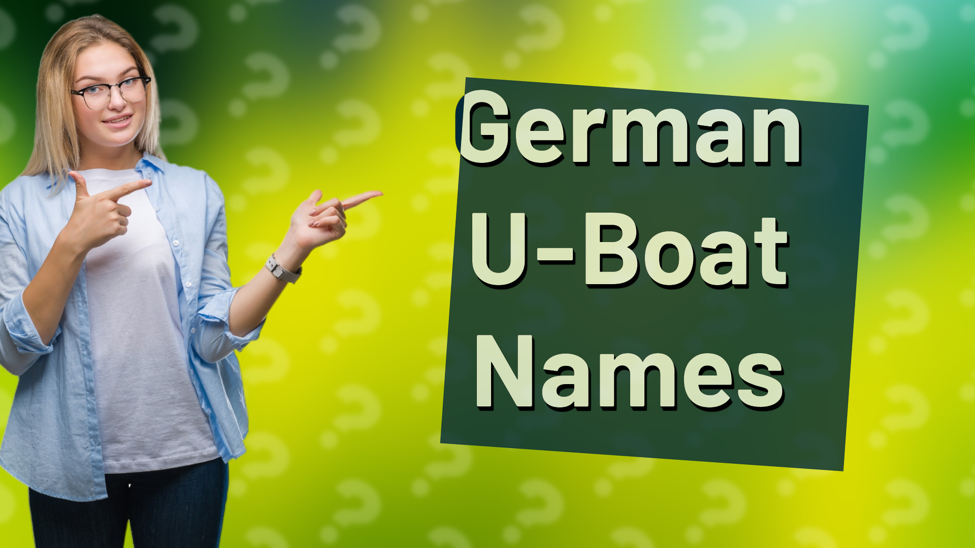 German U-Boat Names