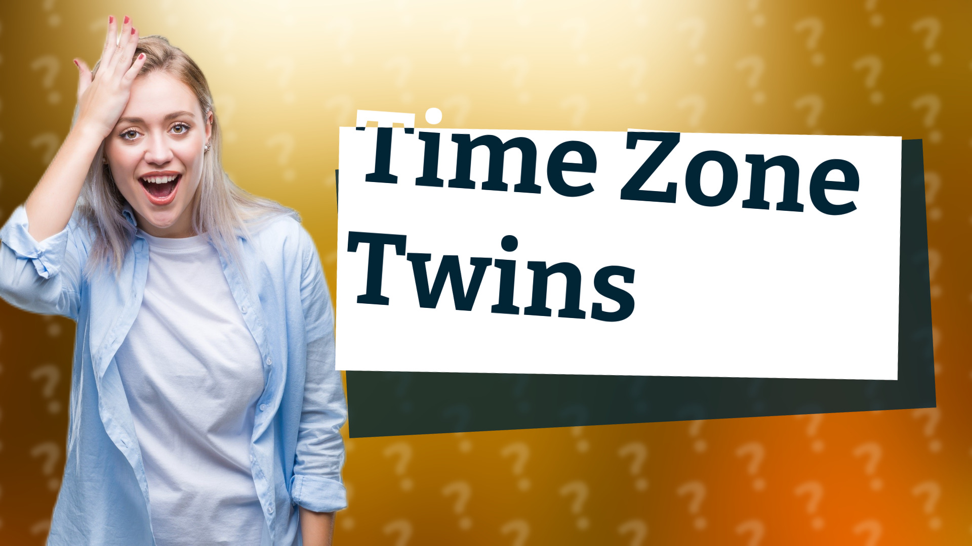 Time Zone Twins