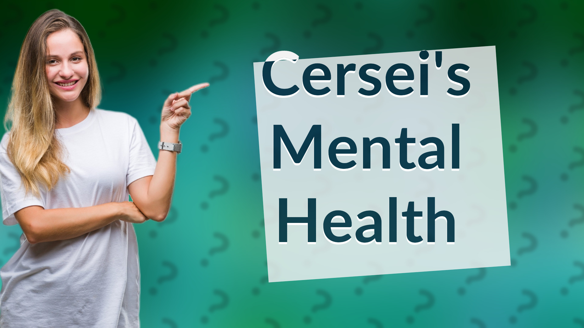 Cersei's Mental Health