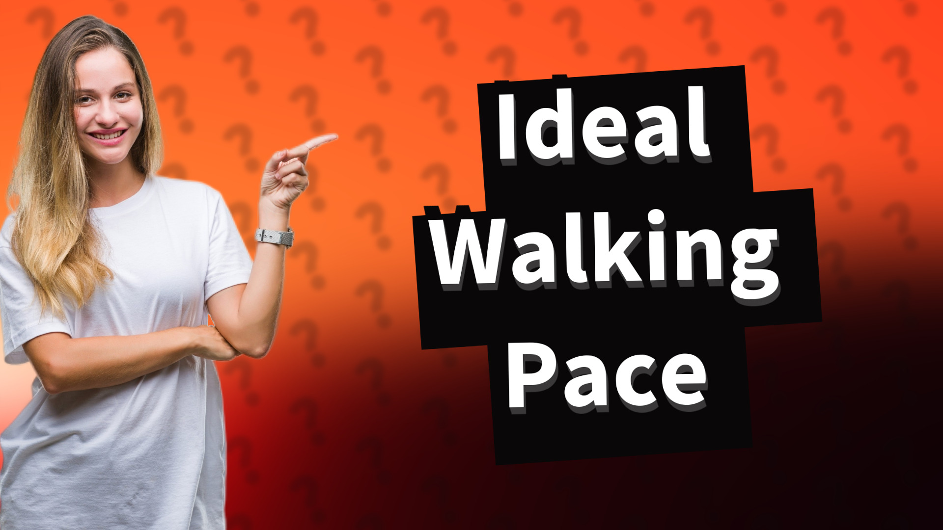 Ideal Walking Pace