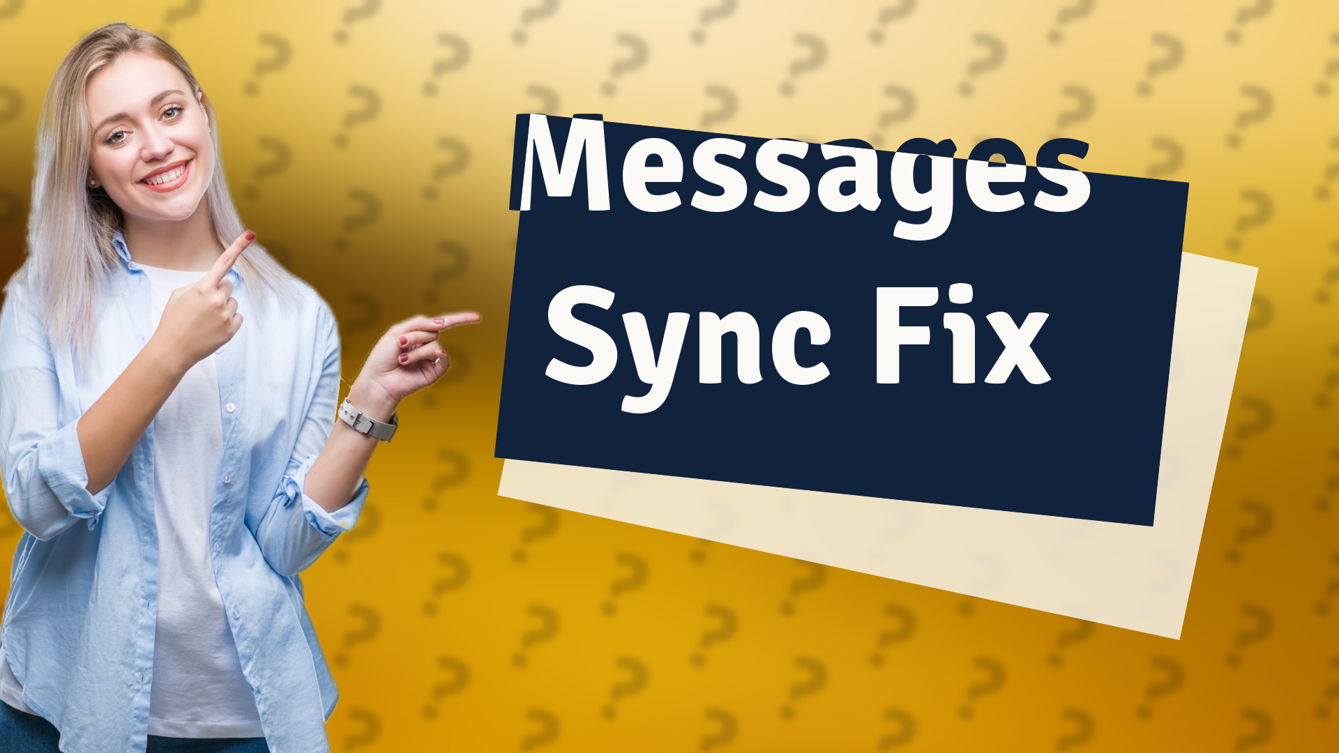 Messages Sync Fix