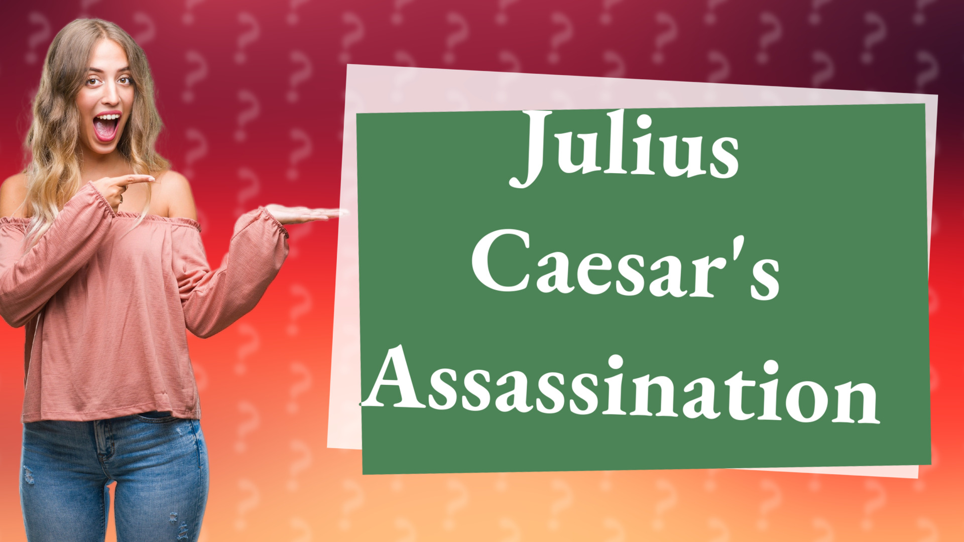Julius Caesar's Assassination
