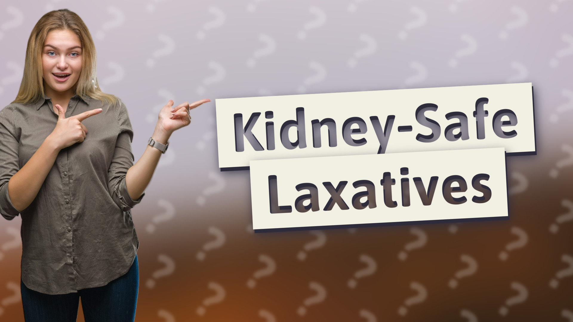 Kidney-Safe Laxatives