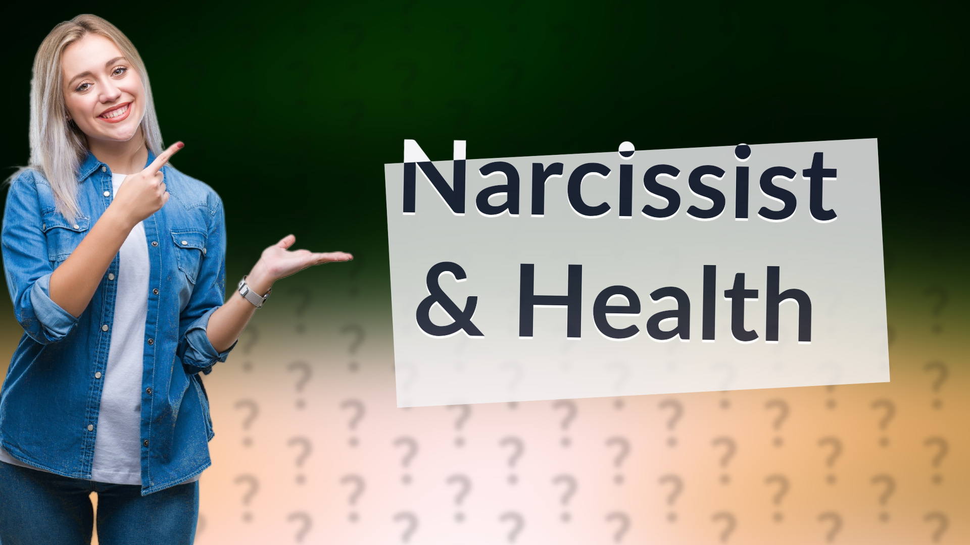 Narcissist & Health