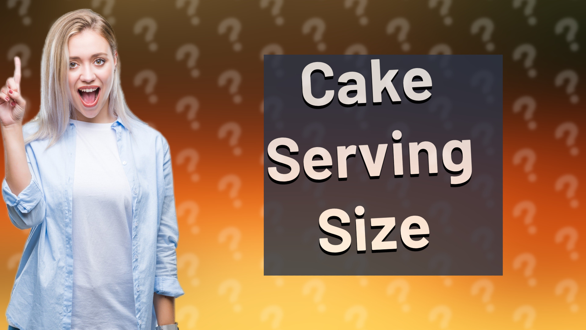 Cake Serving Size