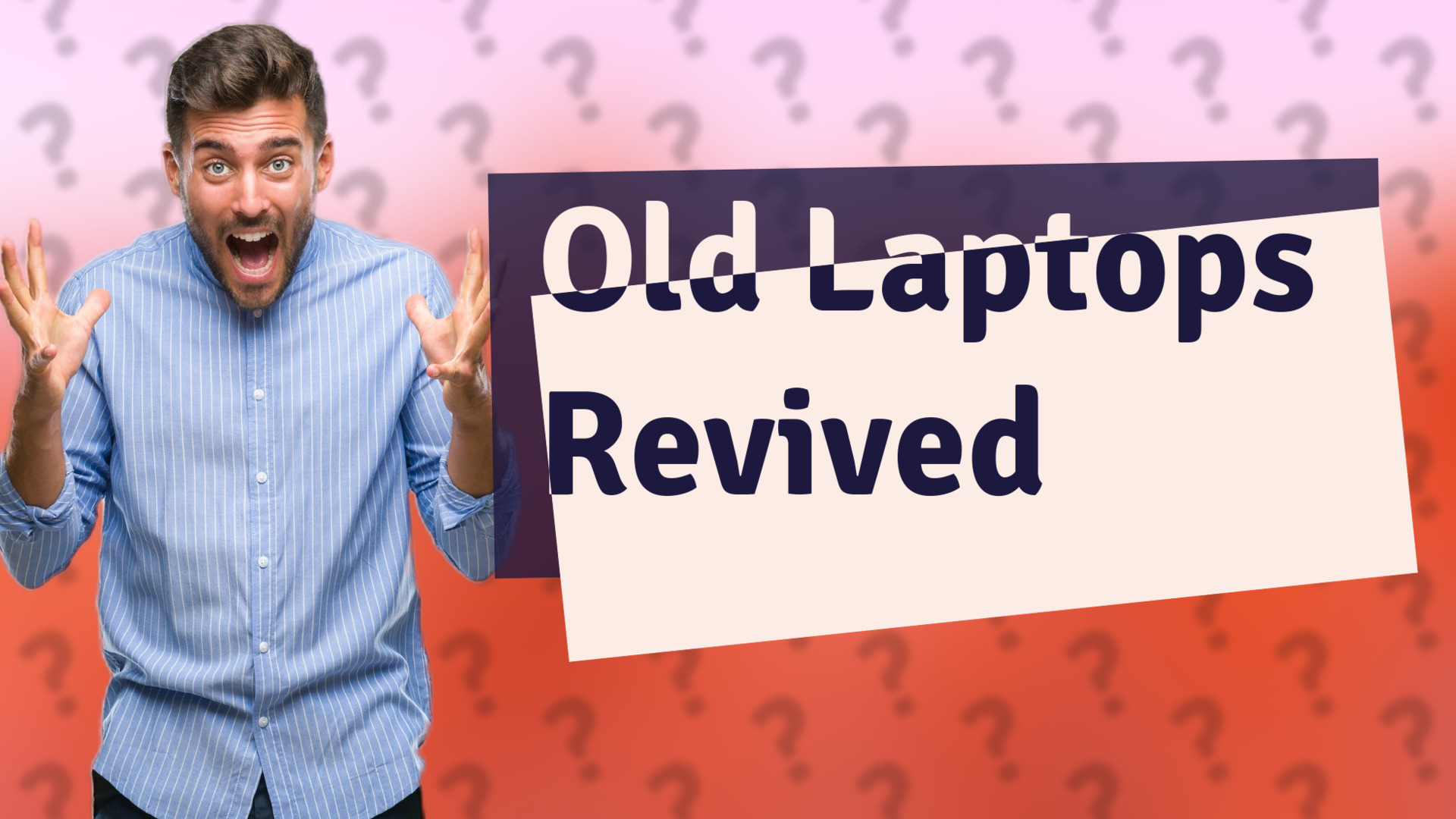 Old Laptops Revived