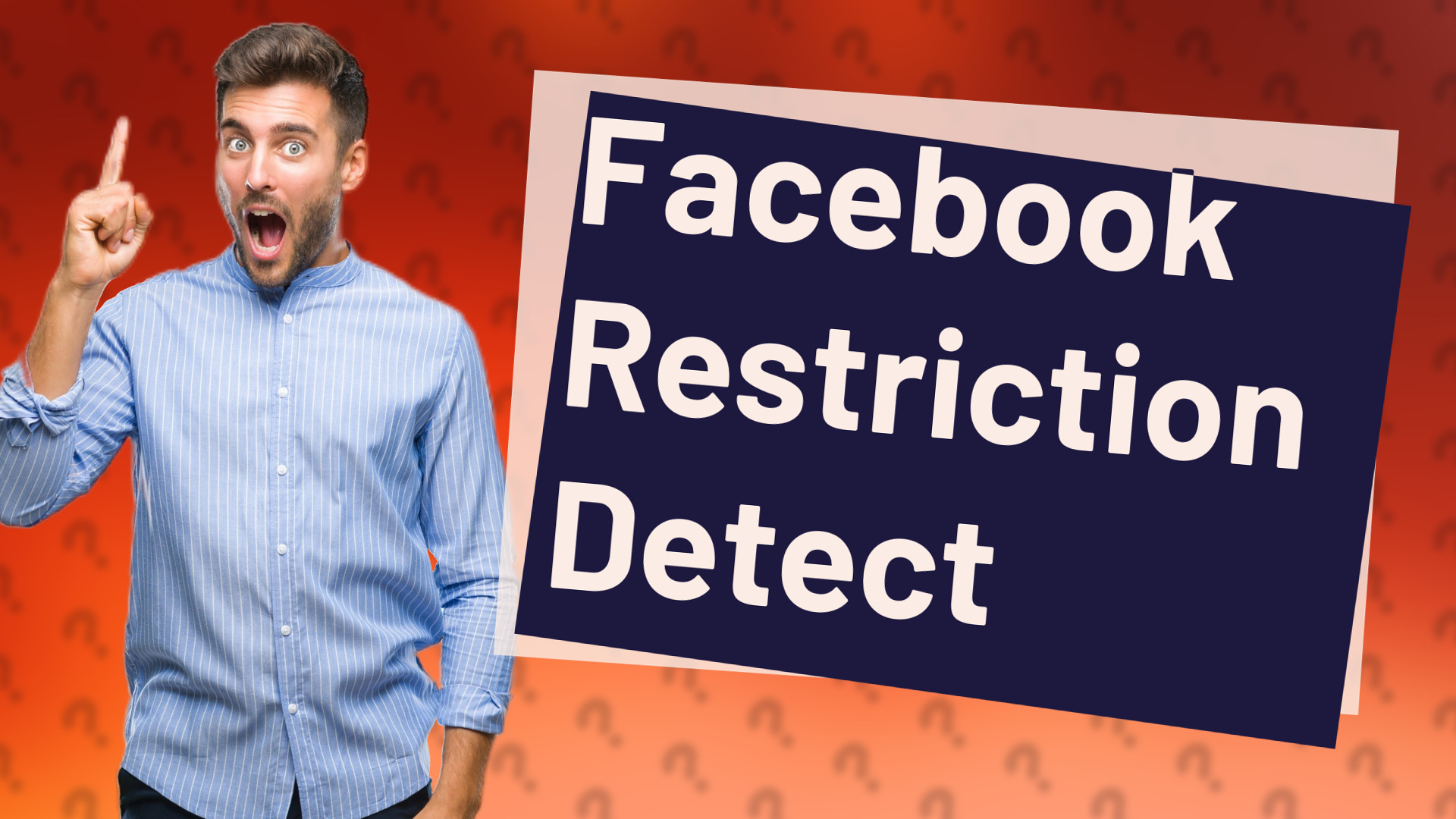 Facebook Restriction Detect