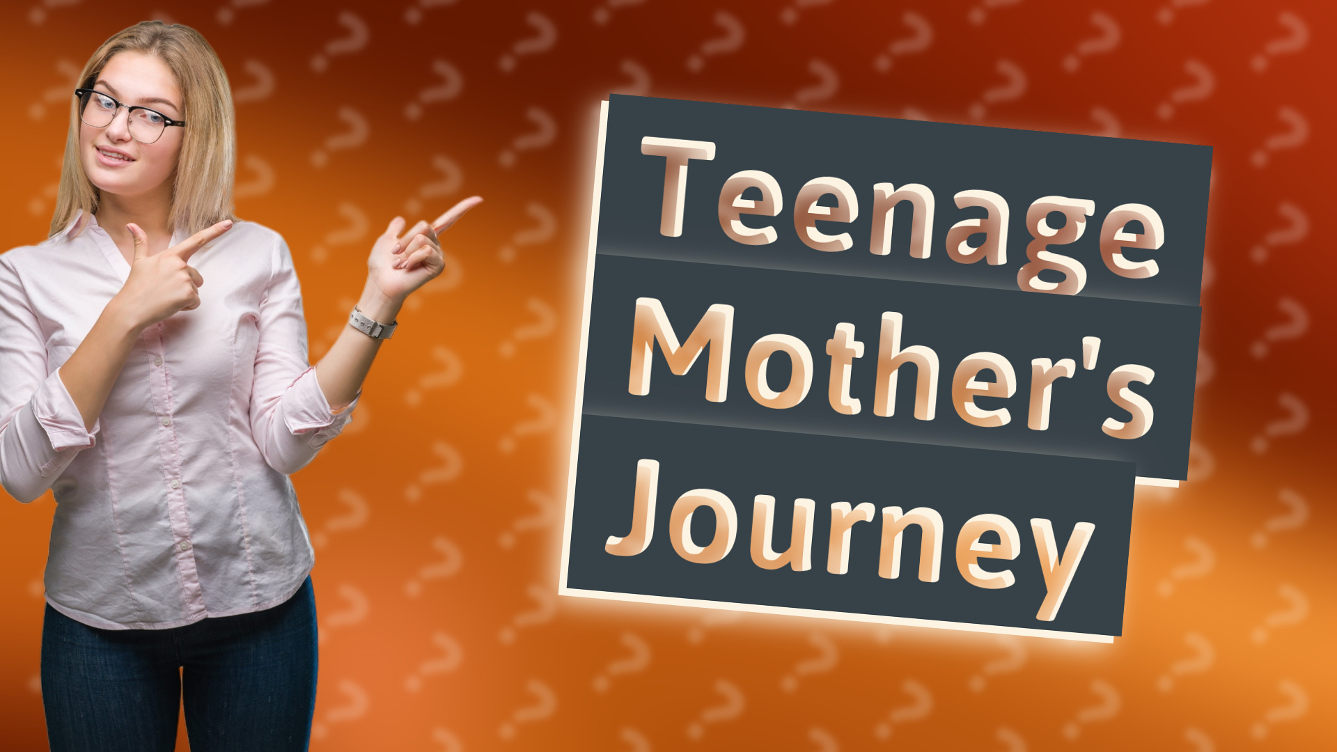 Teenage Mother's Journey