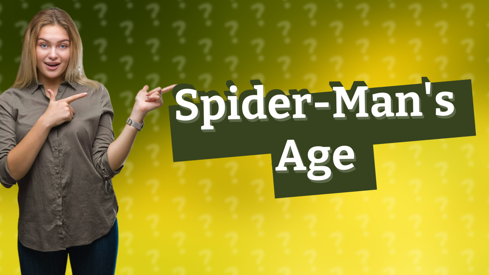 Spider-Man's Age