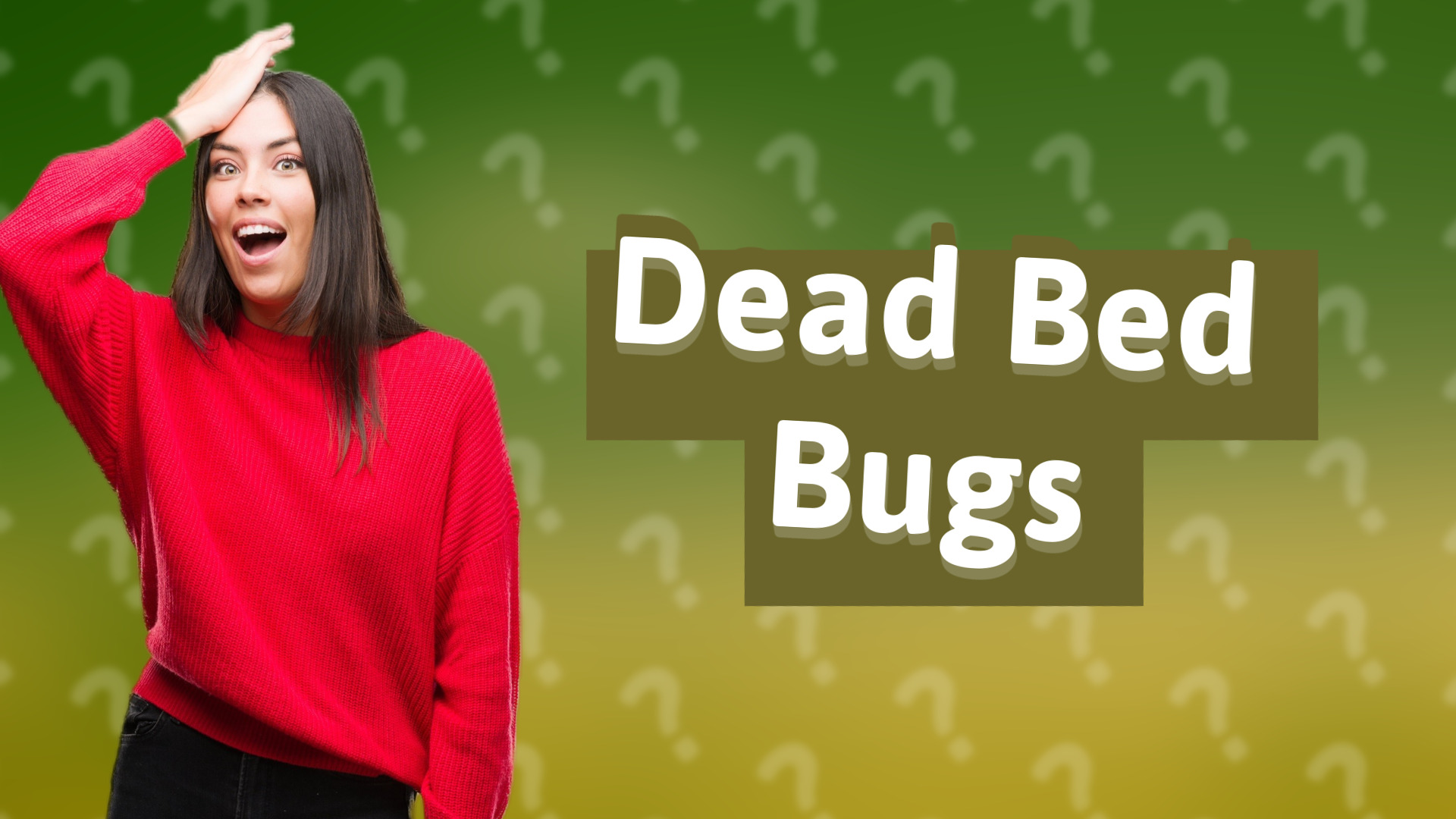 Dead Bed Bugs
