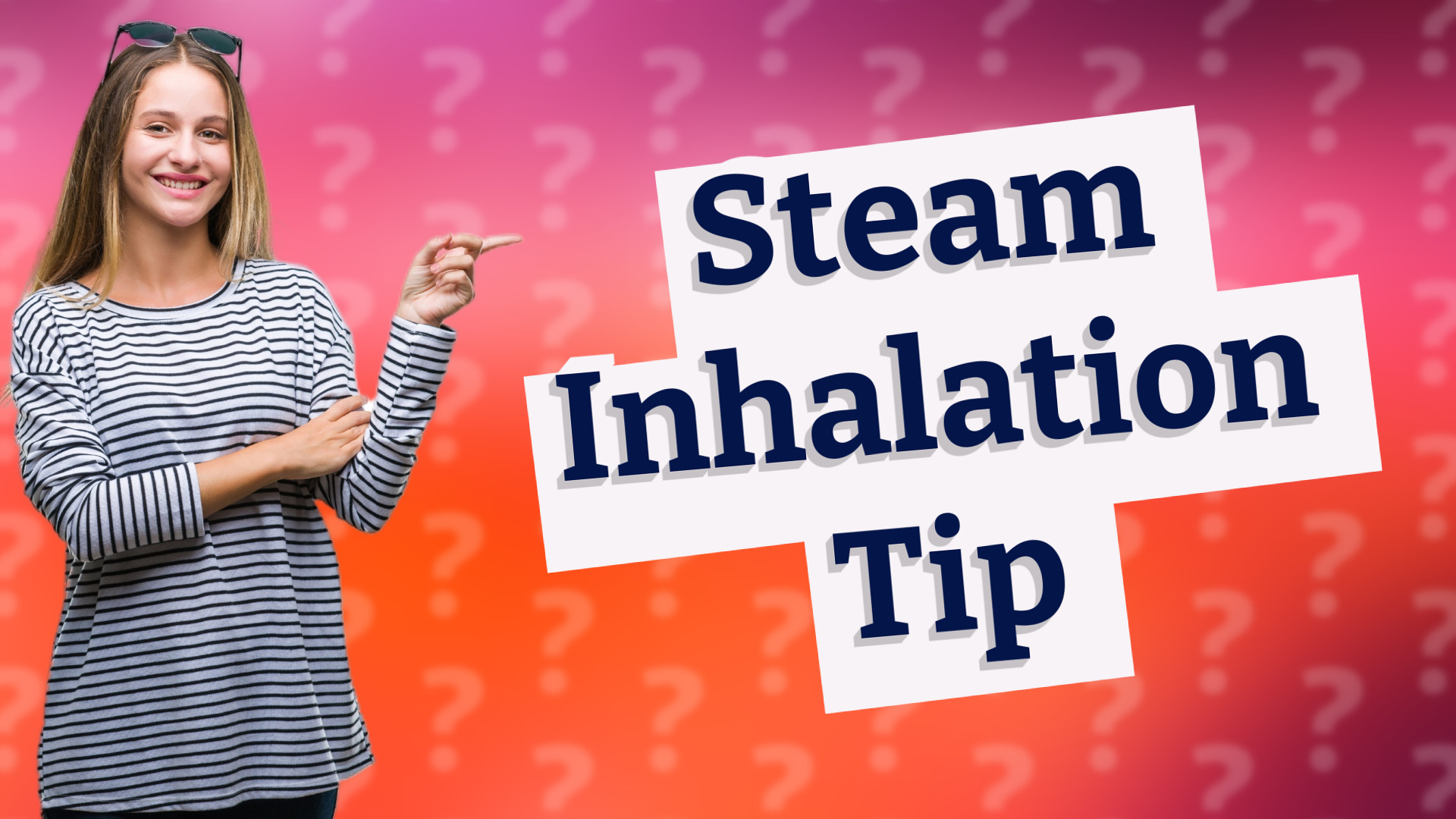 Steam Inhalation Tip