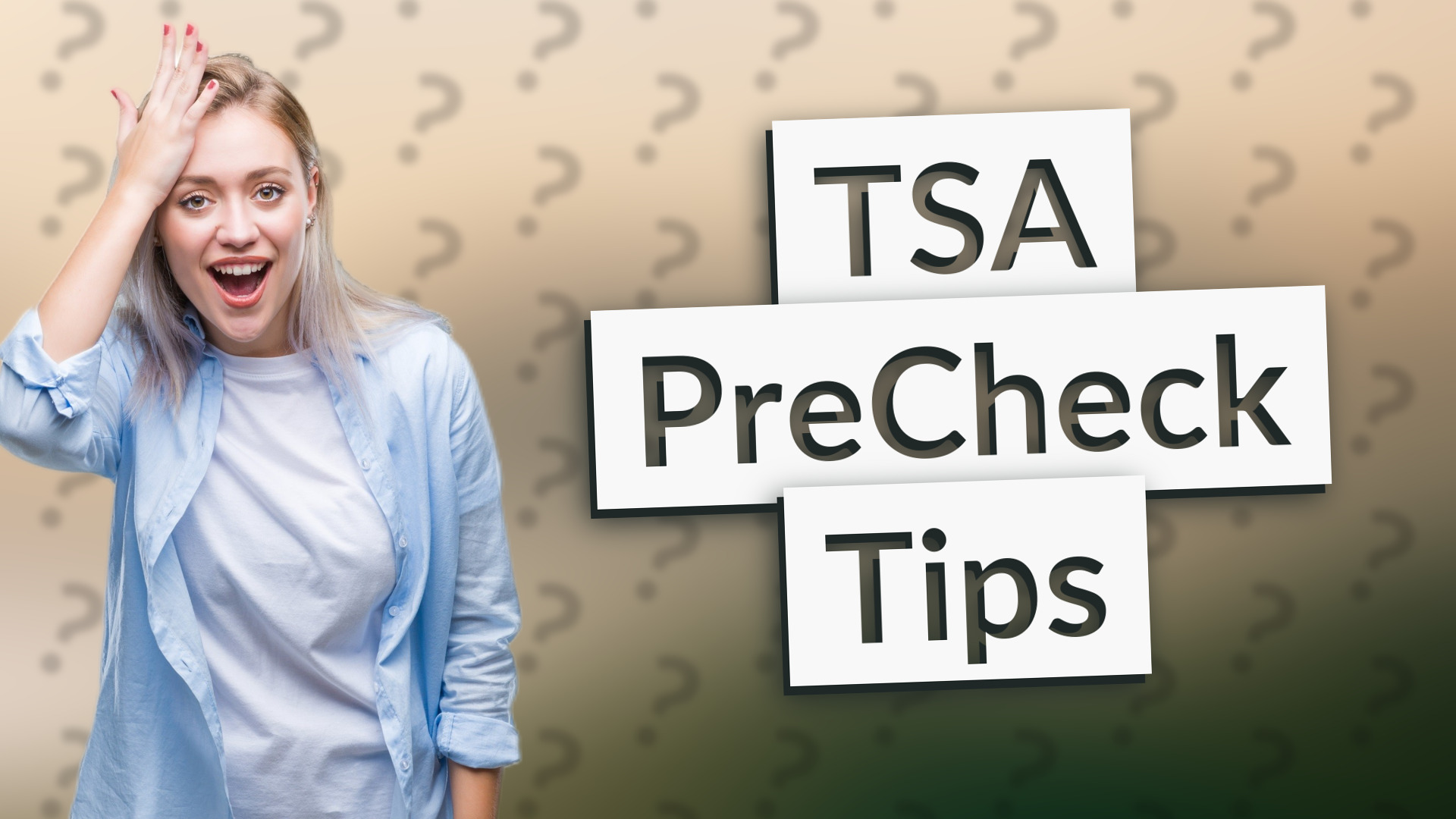 TSA PreCheck Tips