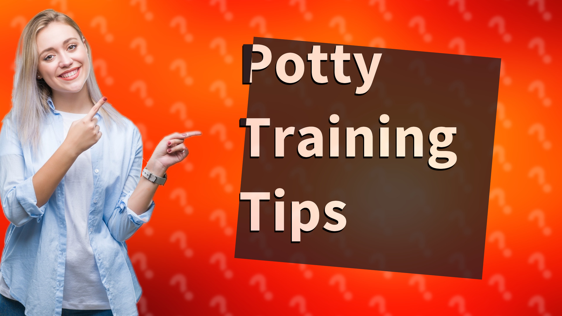 Potty Training Tips