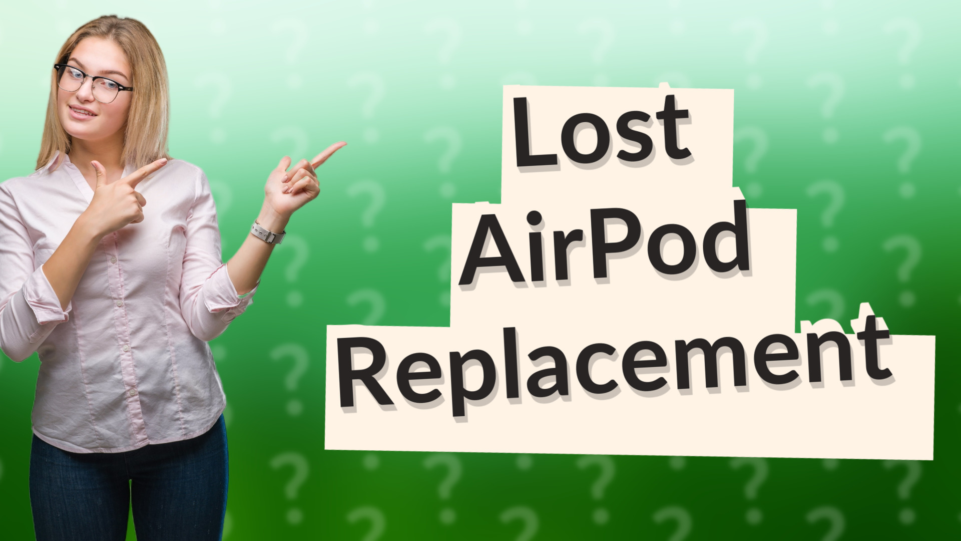 Lost AirPod Replacement