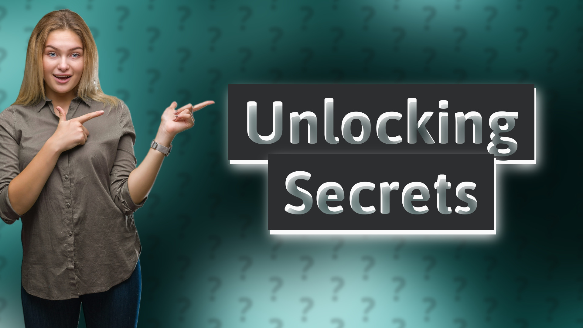 Unlocking Secrets